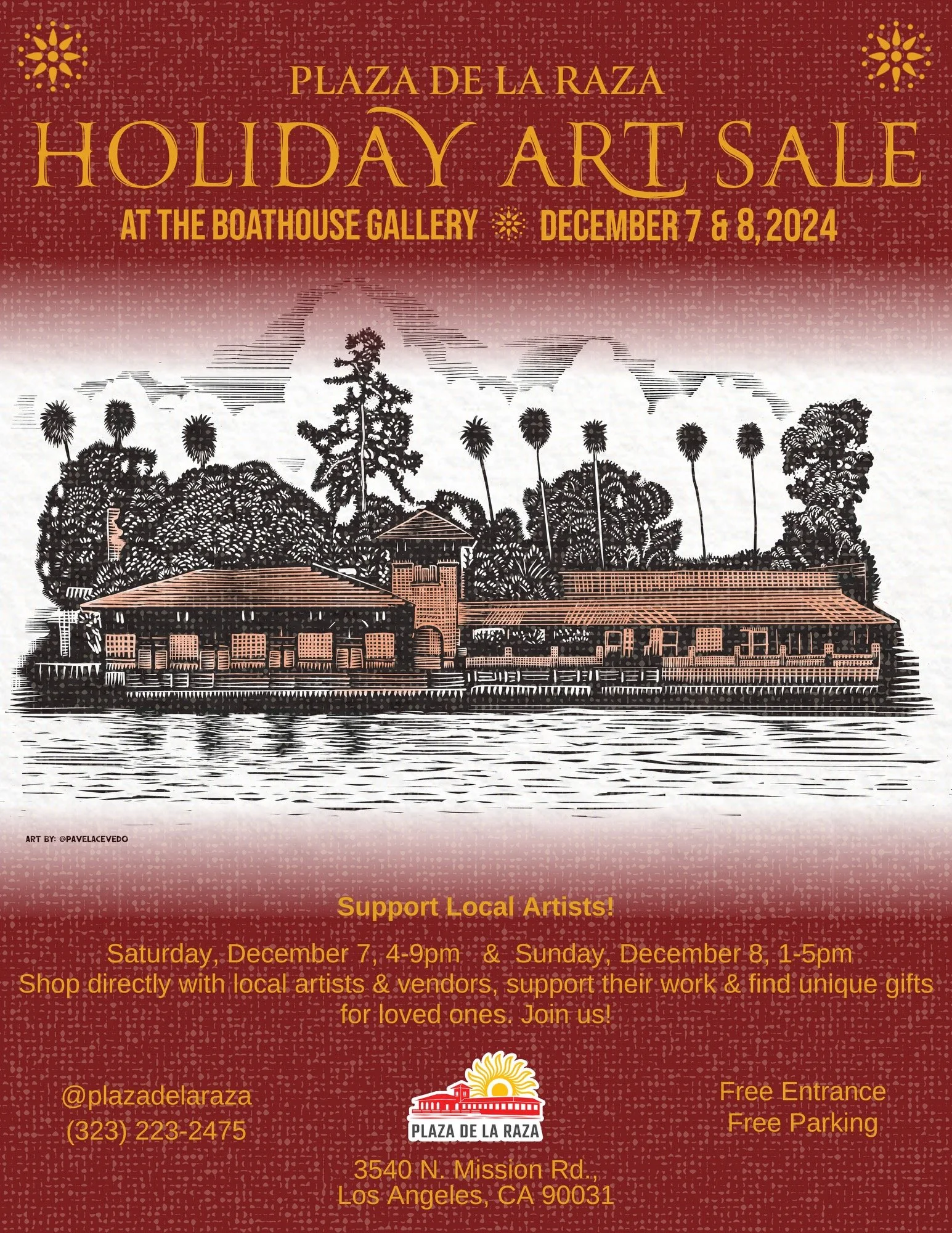Plaza de la Raza Holiday Art Sale 2024