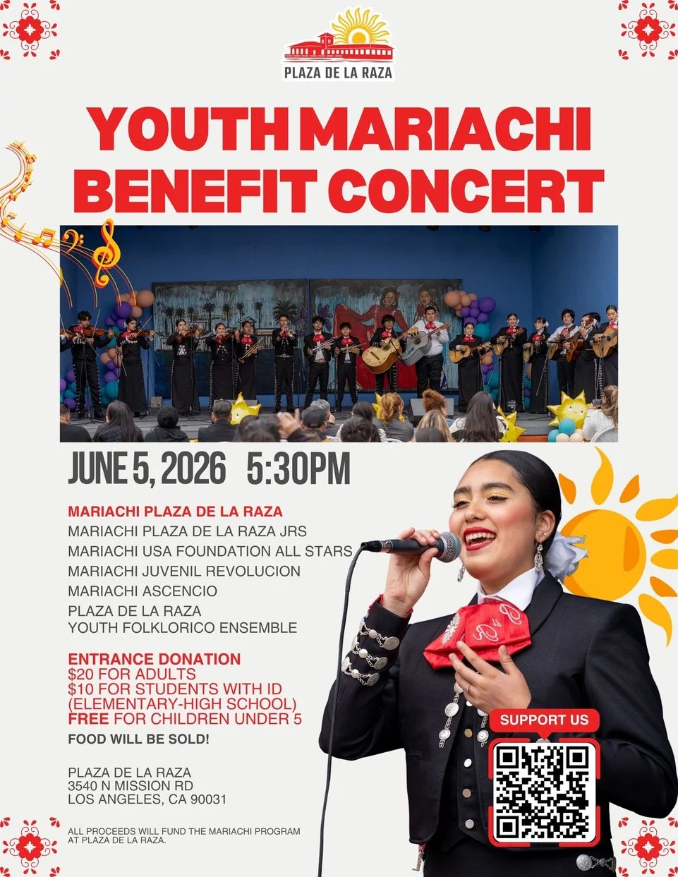 Youth Mariachi Benefit Concert