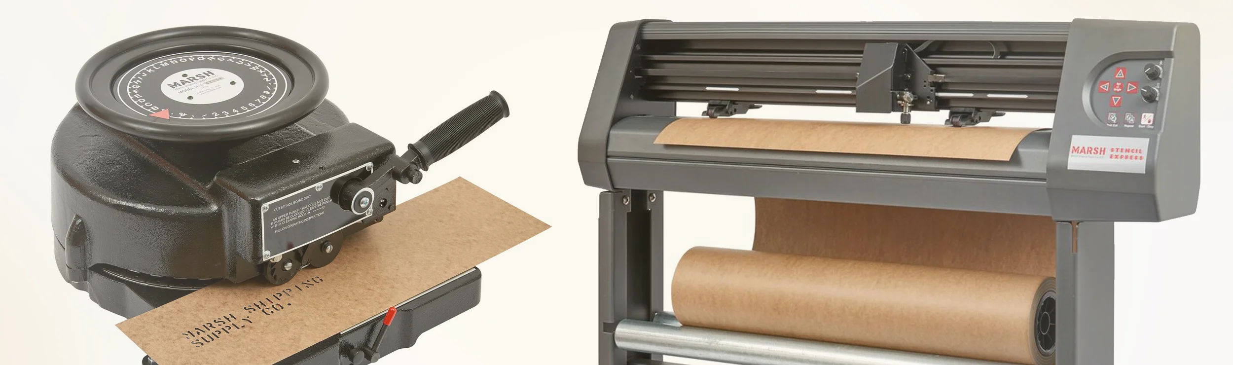 STENCIL CUTTING MACHINES Computer-driven electronic systems or hand operated machines. PDF