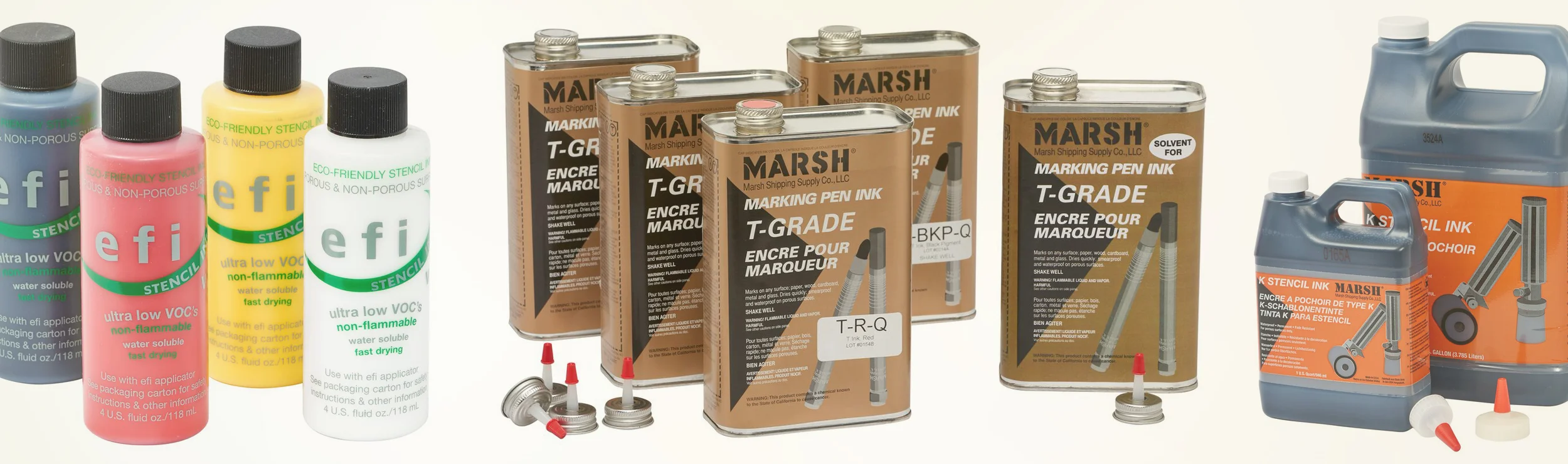 FAST-DRYING INKS Permanent, waterproof, light-resistant, environmentally friendly. PDF