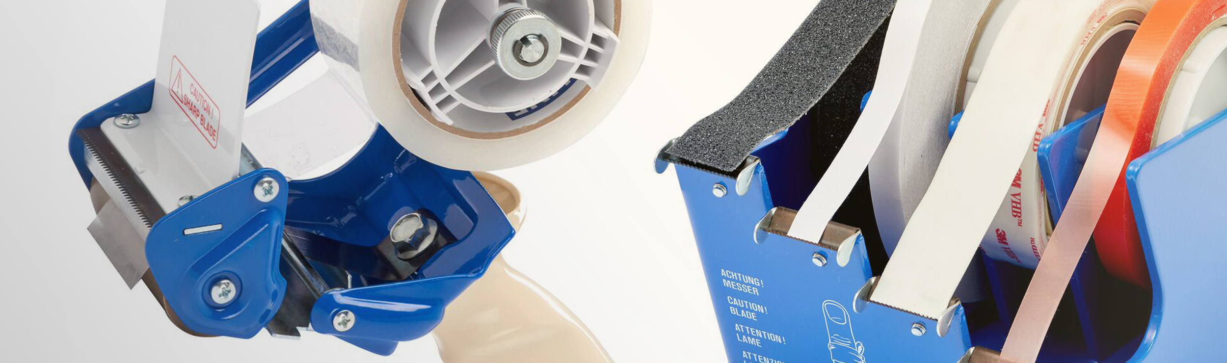 PRESSURE TAPE DISPENSERS For pressure sensitive tapes of all kinds. PDF