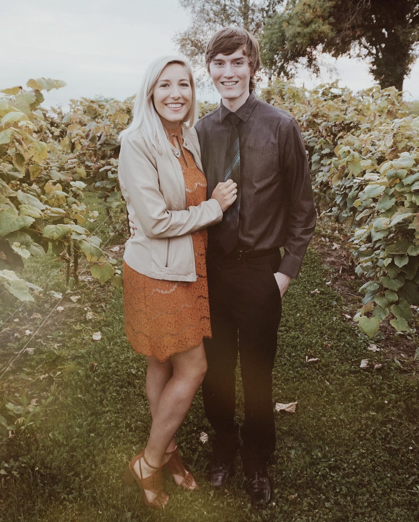 happy birthday to my love &amp; best friend. i am so lucky to be spending another trip around the sun with you. you are one in a million (and apparently we have both changed our hair styles a million times since being together)😊.