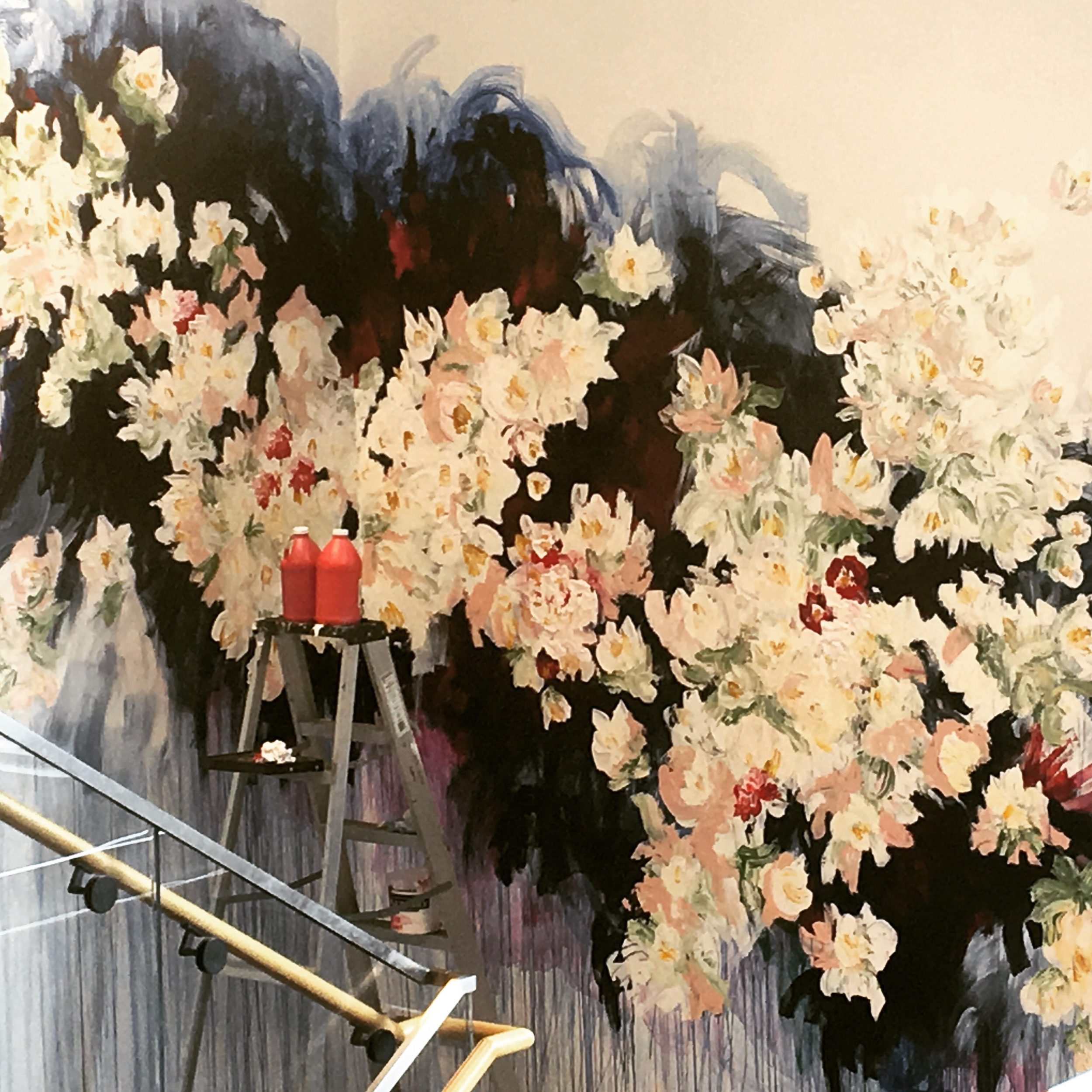 Mural at Capital One Cafe, 2017