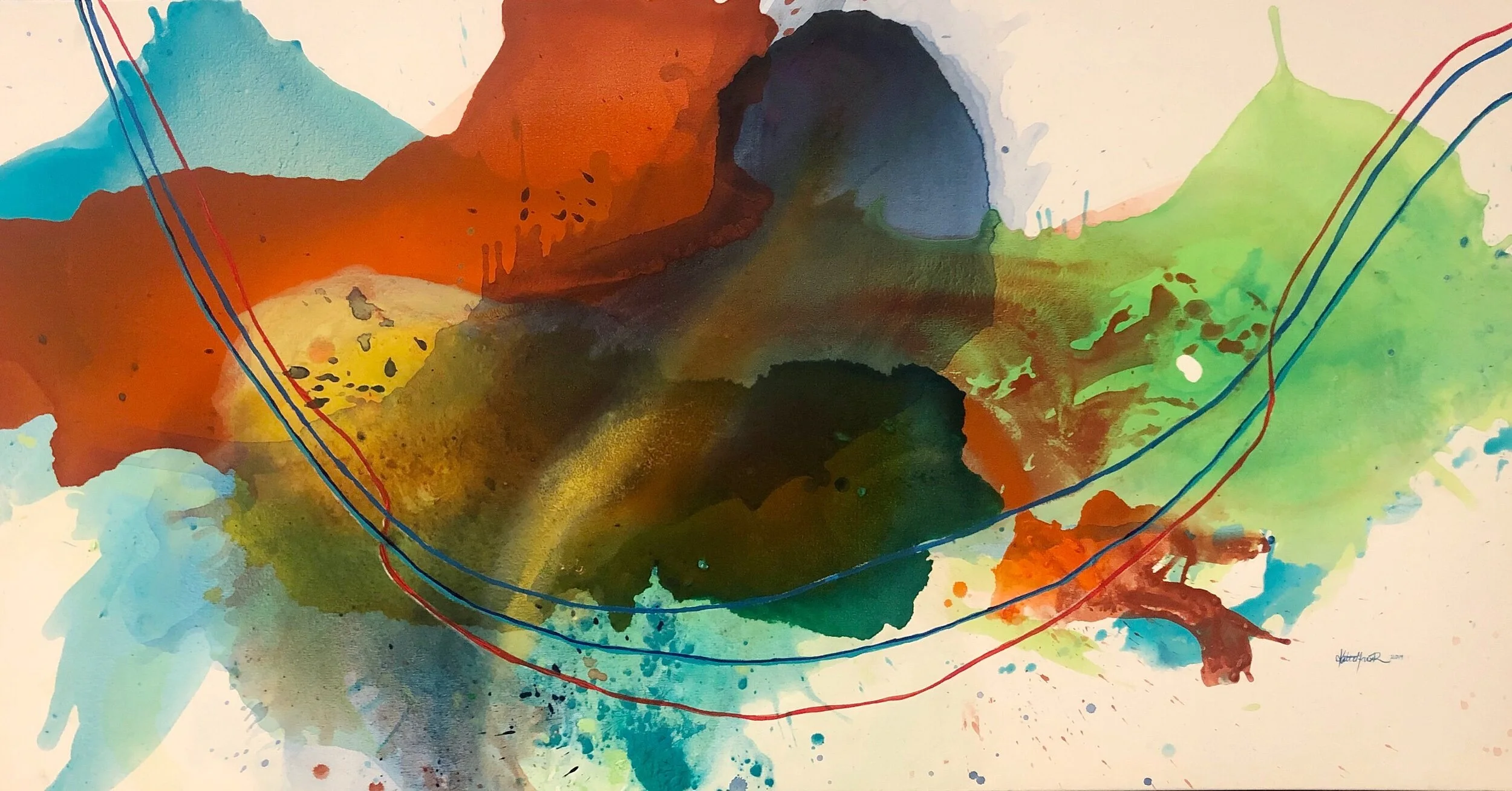Untitled commission piece for the Lobby at 217 N. Jefferson
