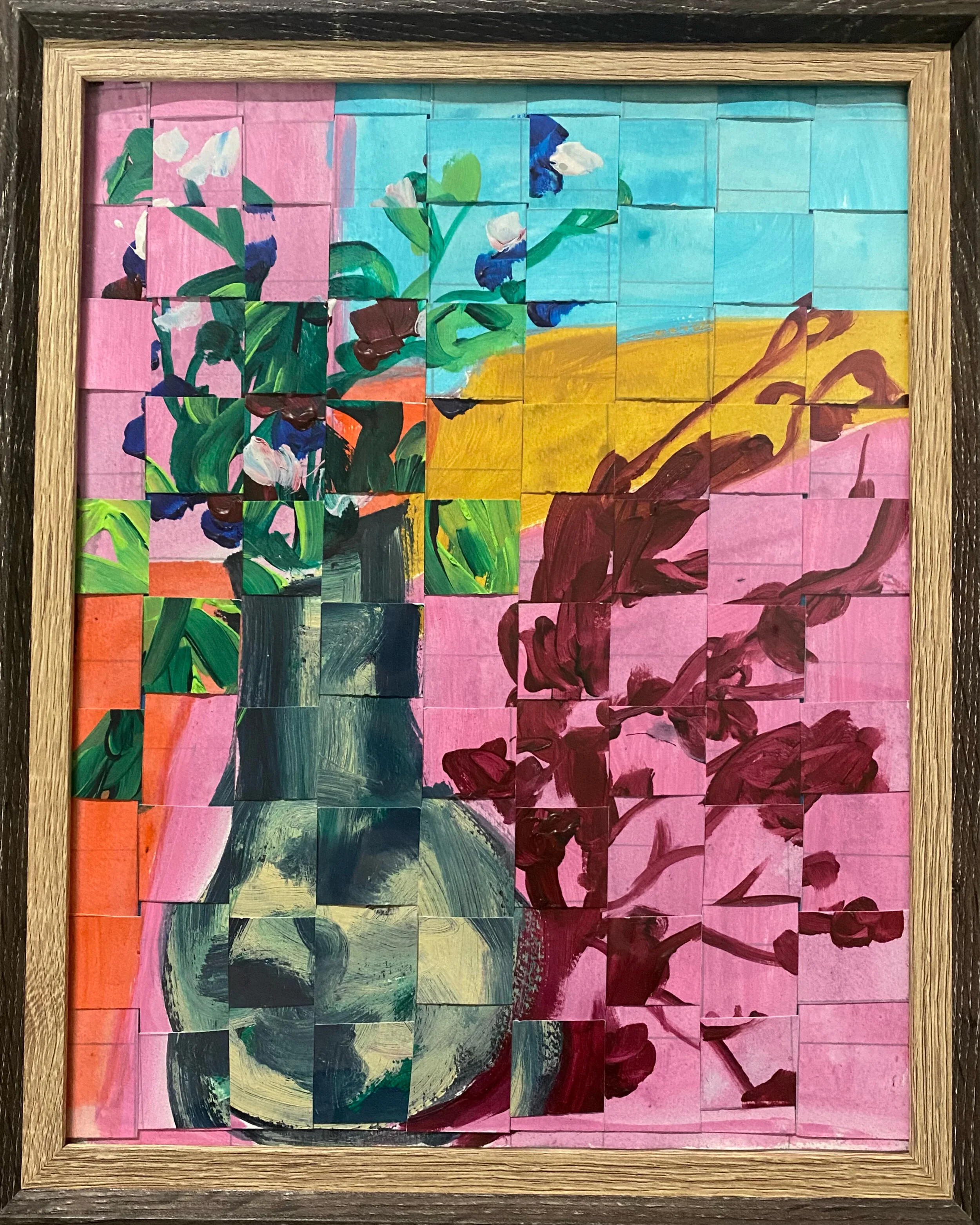 Weaved Flower Vase, 2021 $150