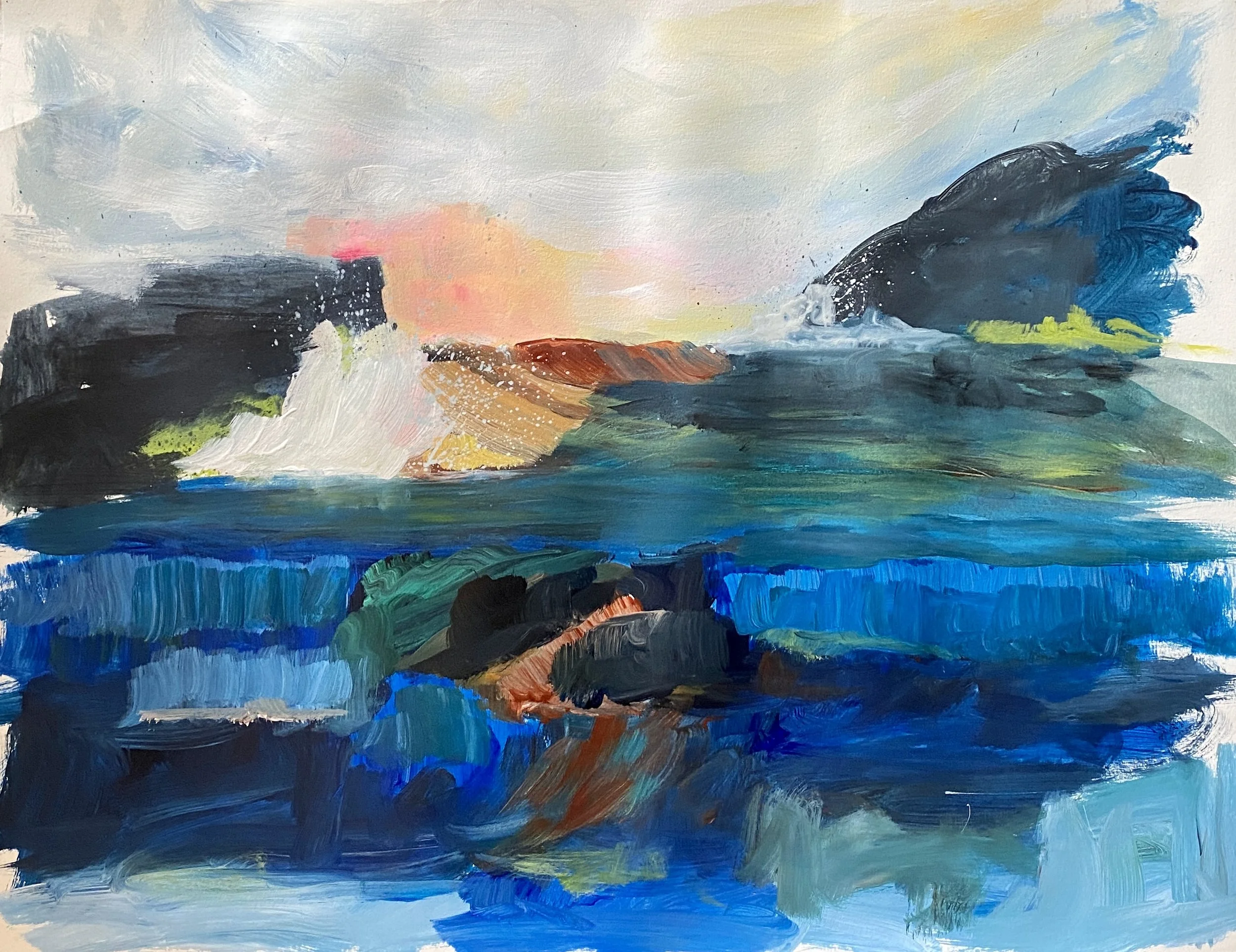 Acrylic & Water Originals