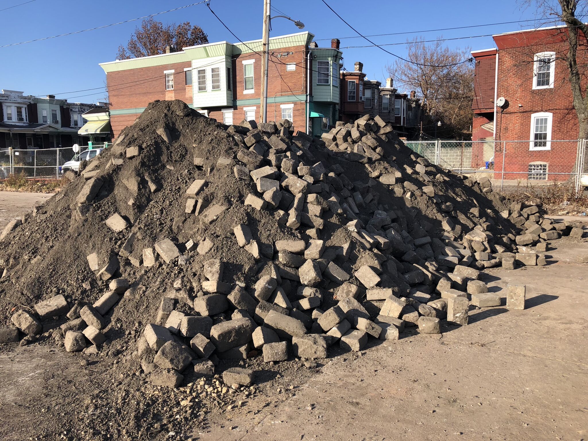 Collection of Found Cobblestone