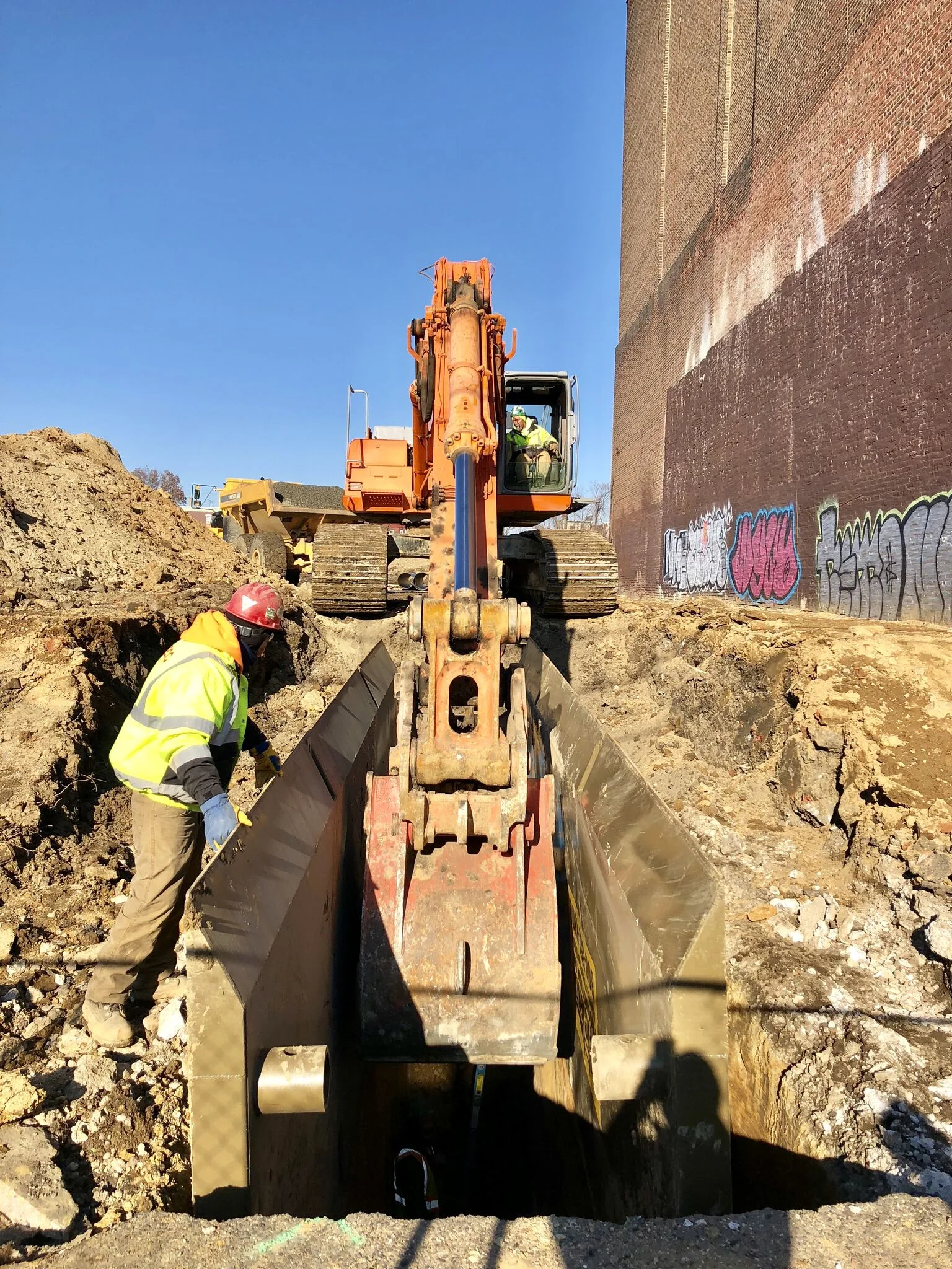 Foundations Being Placed