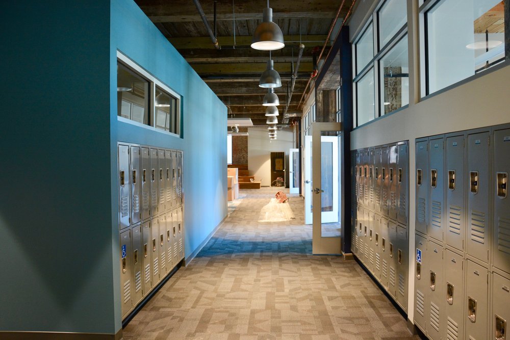  Student lockers, which are all located in the factory.  