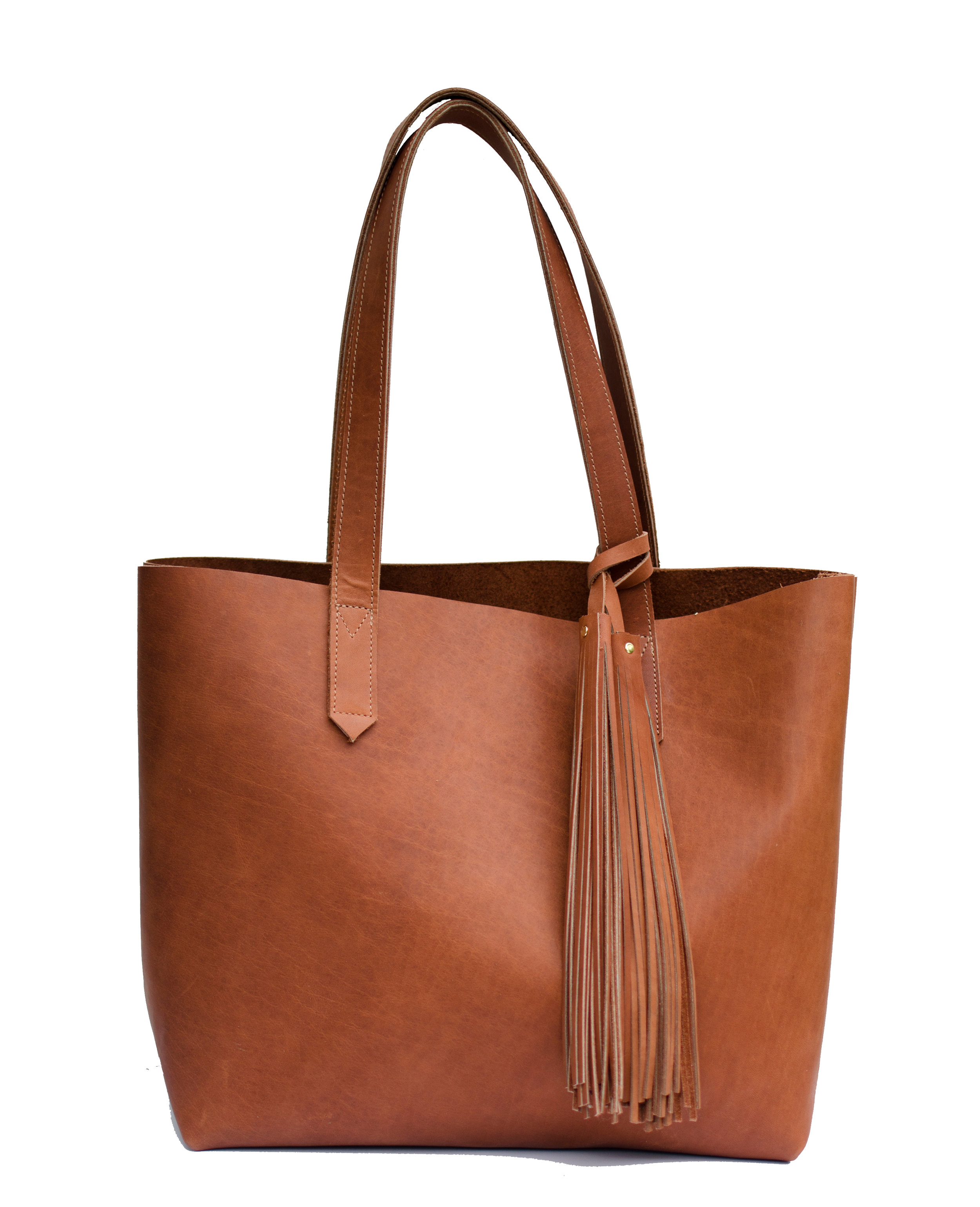 BARA leather tote