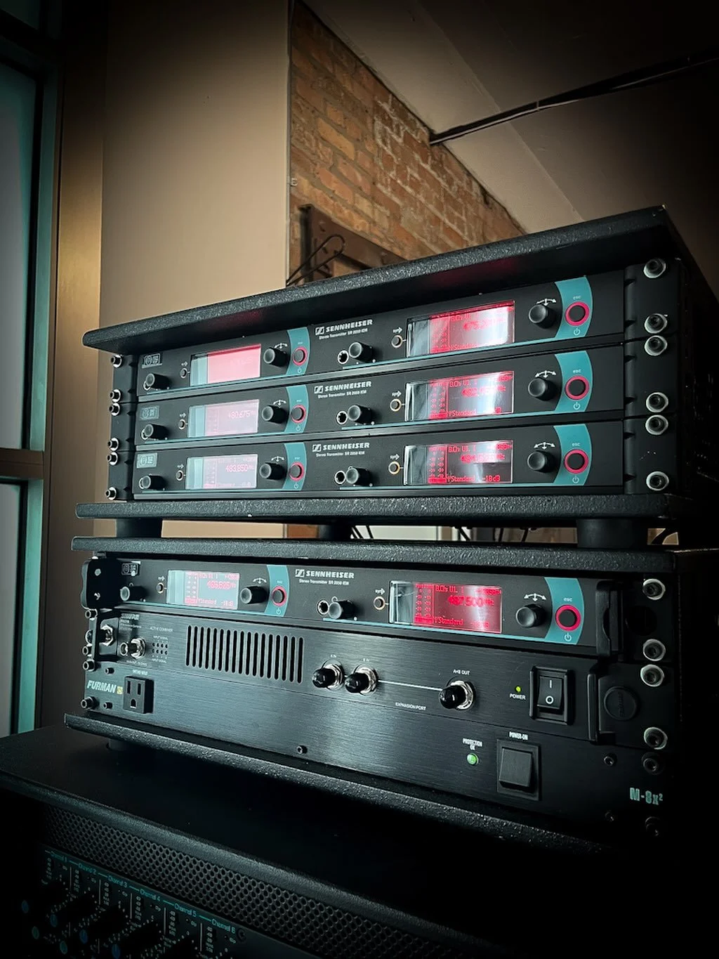 Our @sennheiser AW+ Band 2000 Series IEM Systems carry a tuning bandwidth twice as wide as most G2, G3, and G4 systems, as well as another popular analog system from a major competitor. This system was built for a short tour starting at @lollapalooza