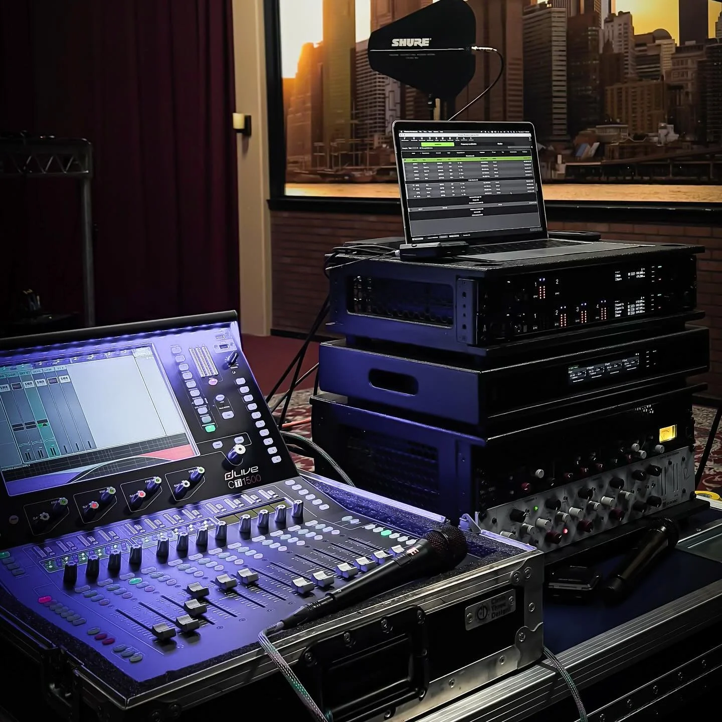 @telesonixradio and @soundmindla are proud to support @rubi_doooby with a collaborative flyable Control / RF package for @sglewis 2025 world touring.

&bull; @allenandheath dLive CTi1500, CDM48, RackUltraFX, Waves &amp; Dante Cards, DX012
&bull; @shu