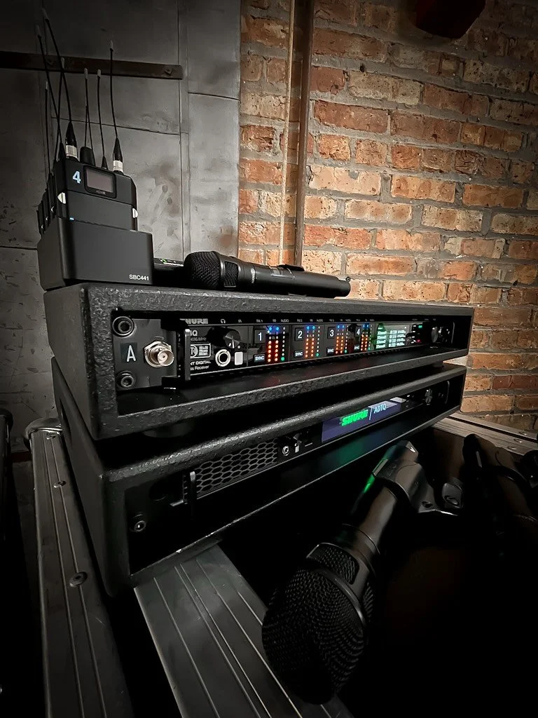 Photographed here is a prime example of our @shure Axient Digital Fly Pack Systems.

The new AD PSM In Ear Monitoring System has been a massive hit. Our packaging allows engineers an organized and ultra-light mode of transportation for the gear. Most