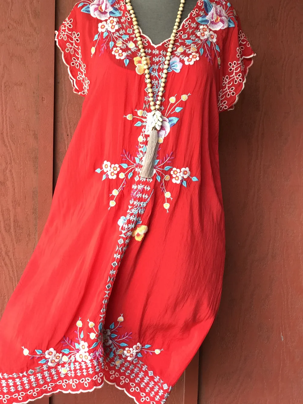 embroidered star dress Celestial Gown With Stars – Dreamydresshouse main image 1