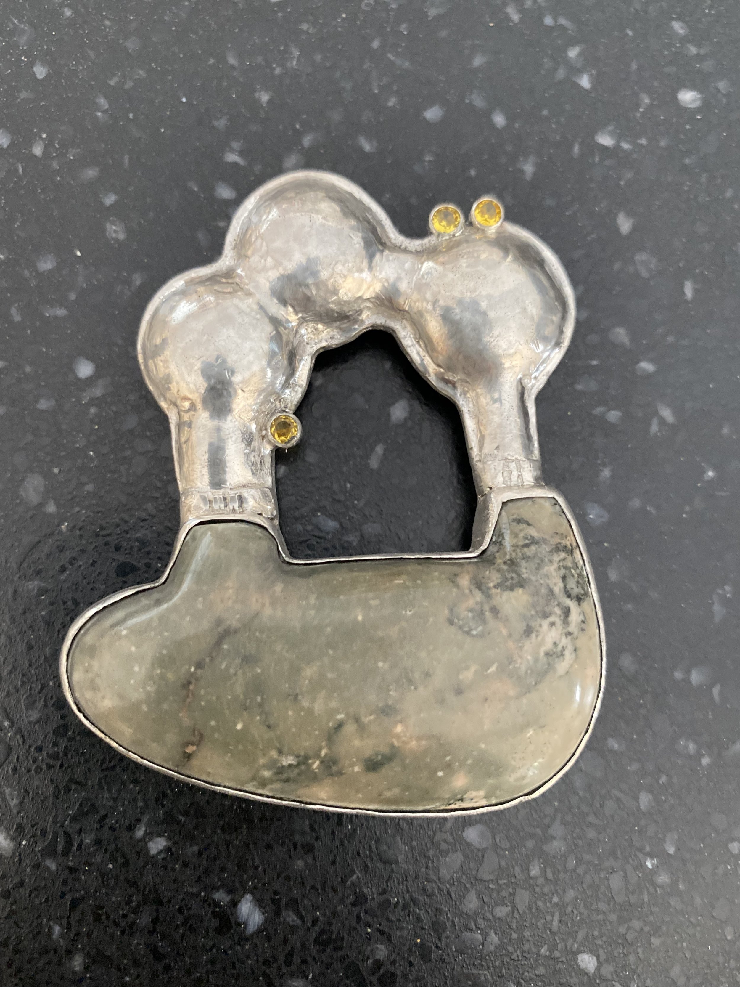 Closed System Brooch