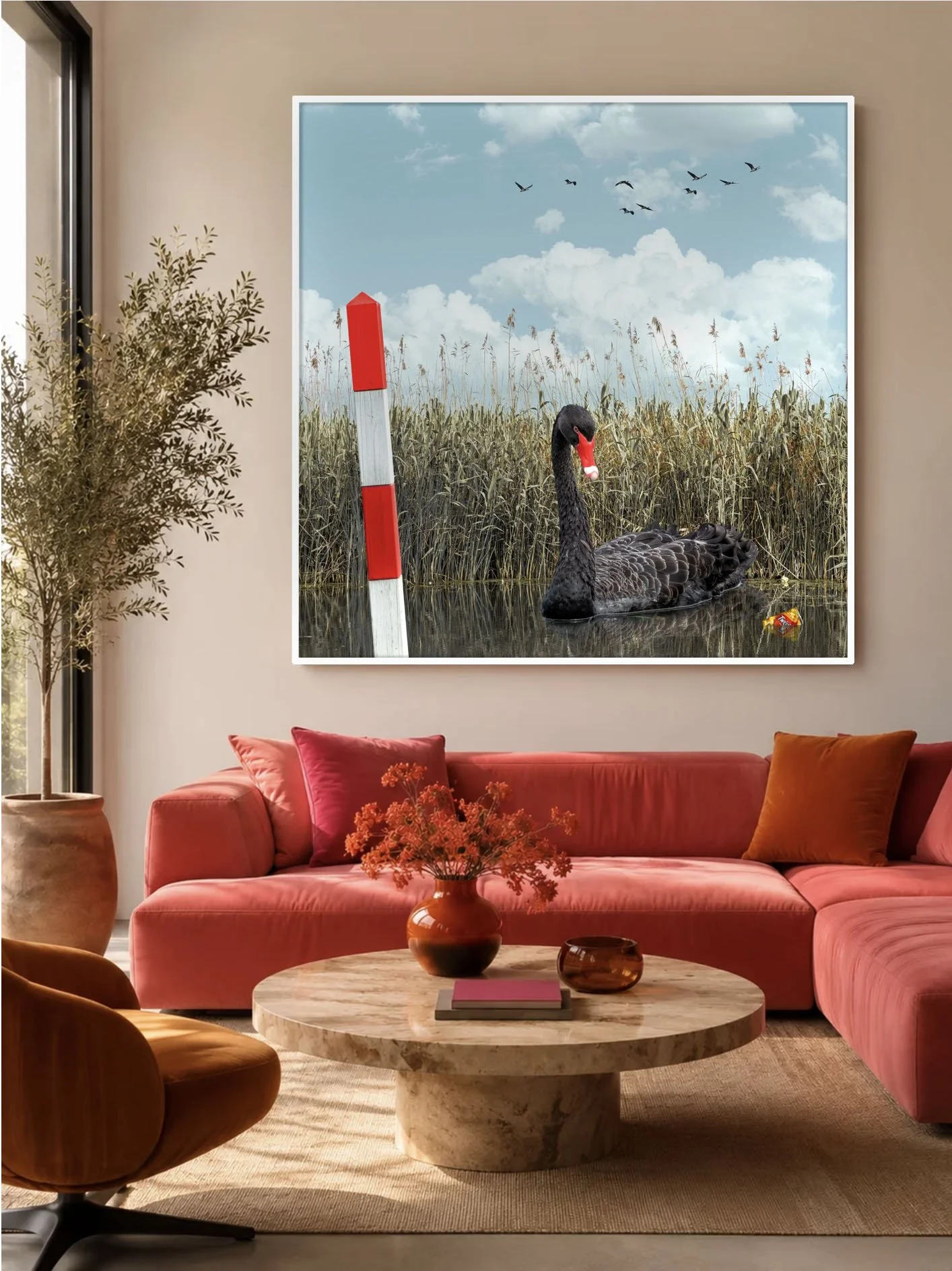 Swan Lake no.1 in home.jpg