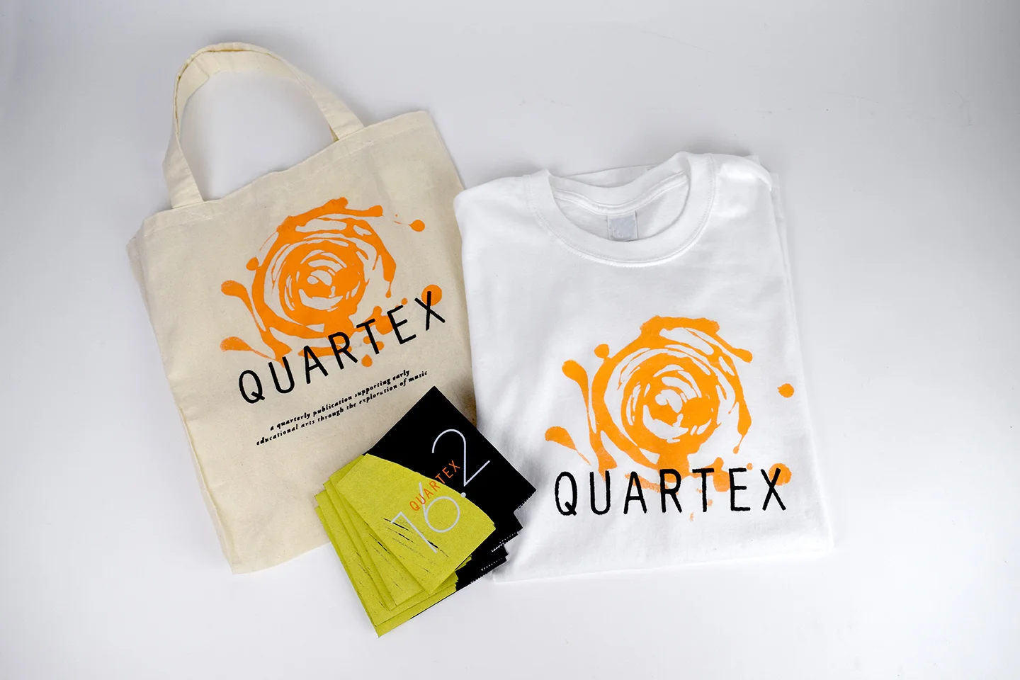 Quartex-shirt, bag and CD.jpg