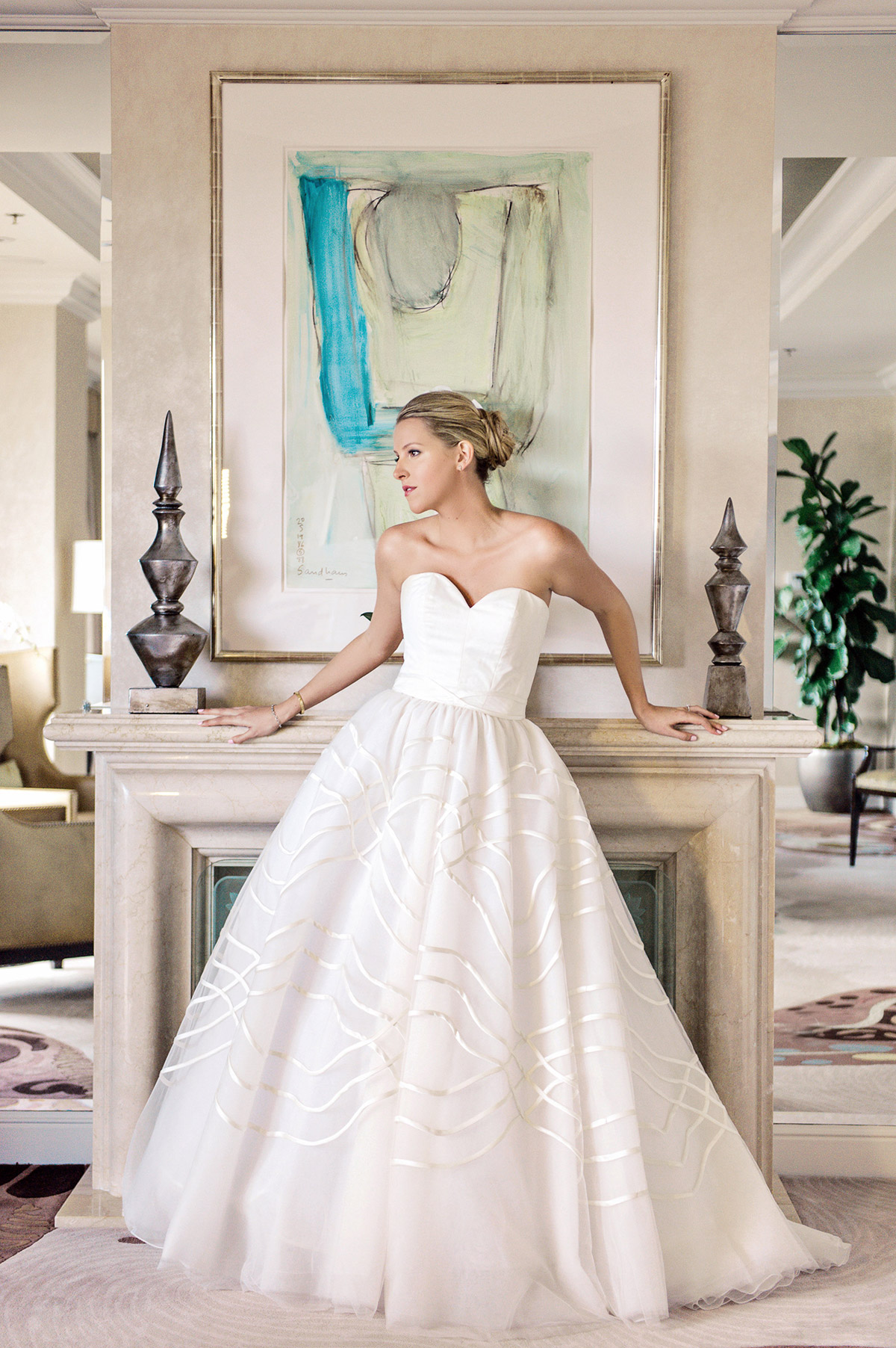 Megan Tara gown | Los Angeles, CA | 2015 Claire Barrett Photography