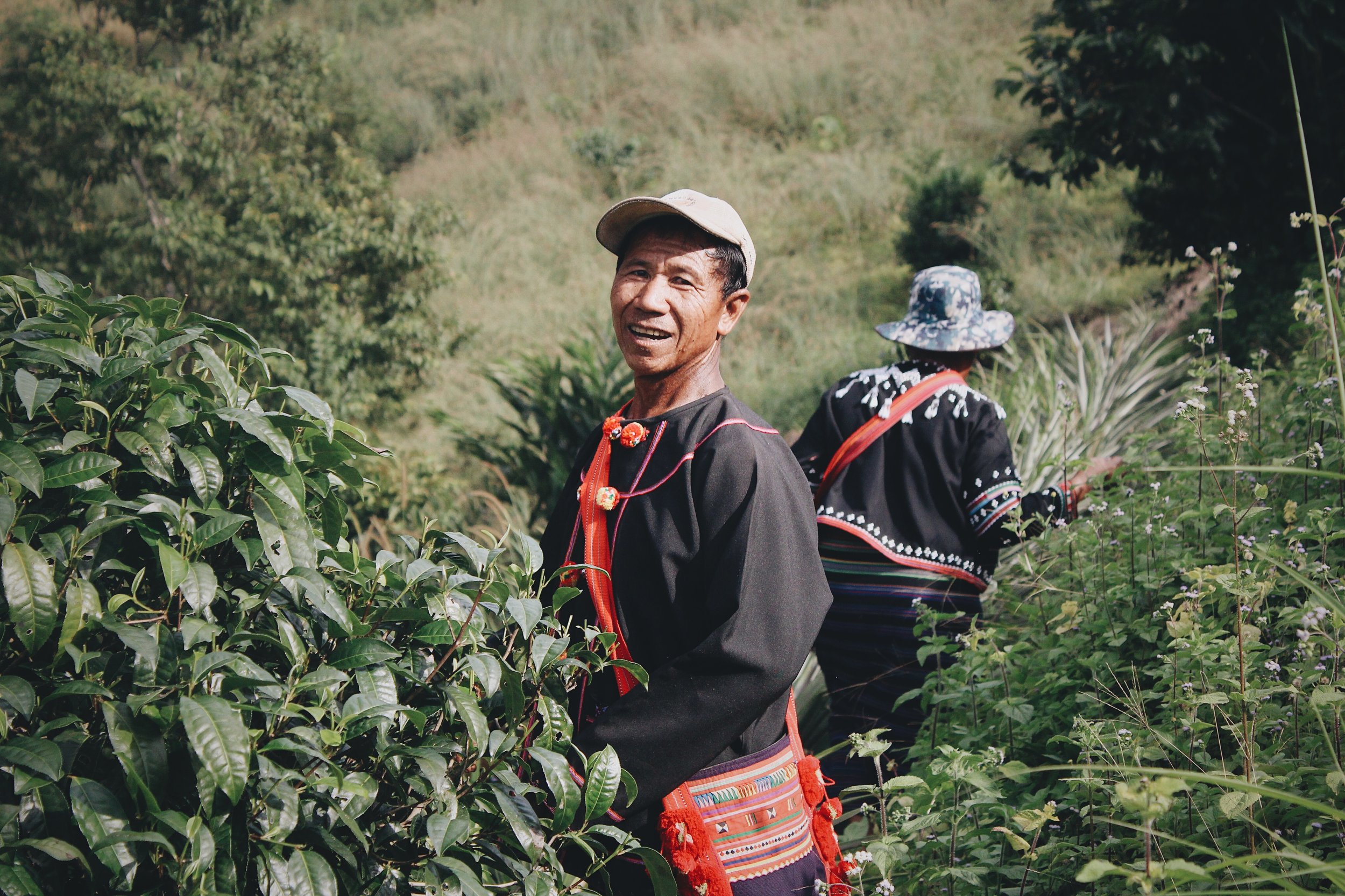 "My name is Ja Buh. Na Kuh is my wife. My parents left (Myanmar) and took us here because they didn’t want us to go end up working for the military. I met (my wife) in this village when we arrived. I started working with @plantwithpurpose five years ago. When I started, I joined an agroforestry farmers’ group. After that, three years ago, I started working by raising pigs as a demonstrator. . Sustainability, for me, is like starting an agroforestry plot. Even though I can’t harvest it all during my lifetime, I can pass it on to my children. They can take care of it and pass it on to their children."