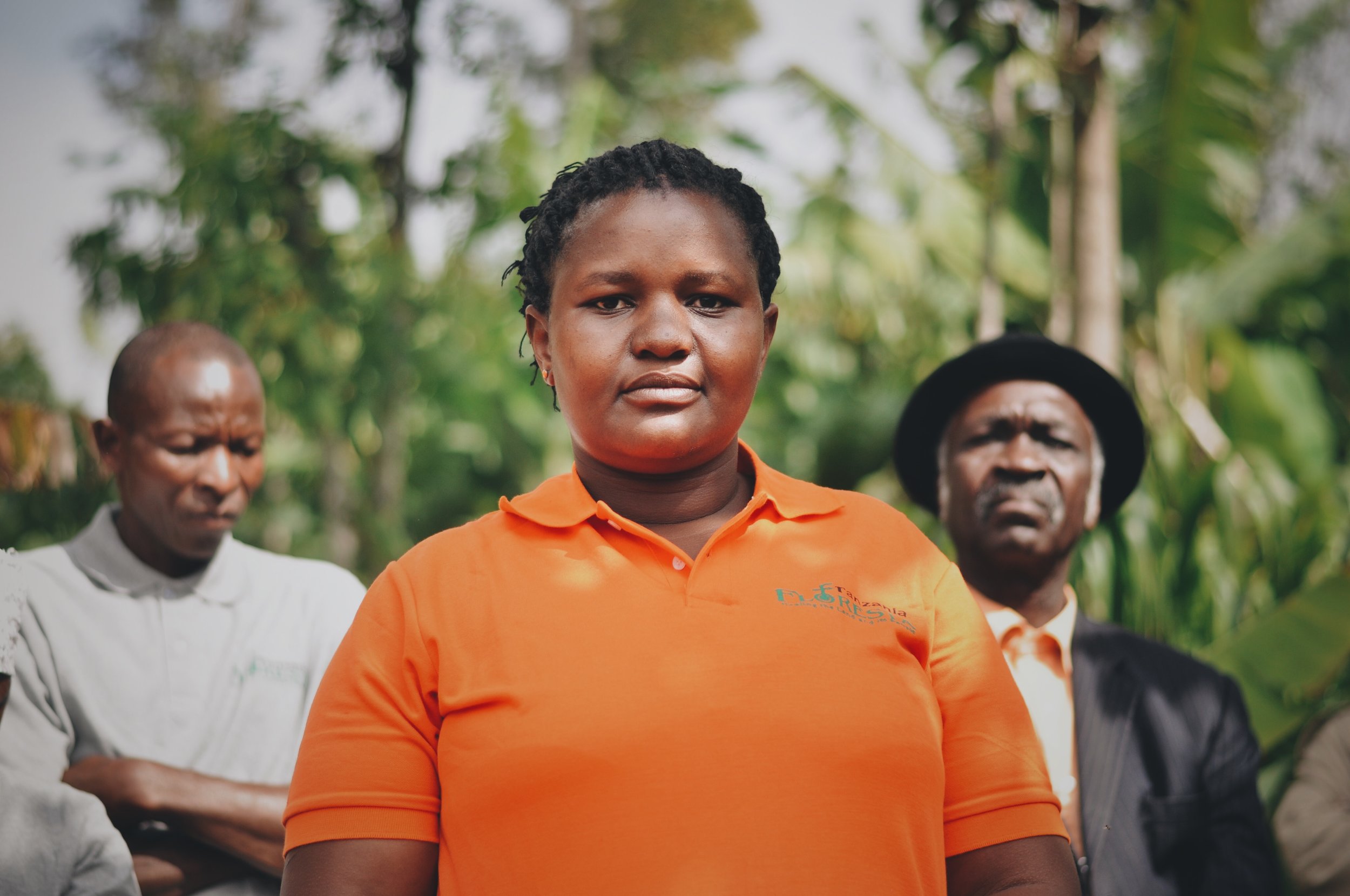 "I want to tell you a brief history of my group. We started in a year and a half ago with twenty members. We are so thankful for Plant With Purpose for enabling us to do so many good things, especially with organic farming and environmental conservation. We met a Plant With Purpose facilitator who told us about organic farming and conservation. Since then, we’ve changed. We’ve started using compost, and we no longer use harmful chemicals. We used to spend money on industrial fertilizers, but now we can save that money and use that in better ways.”