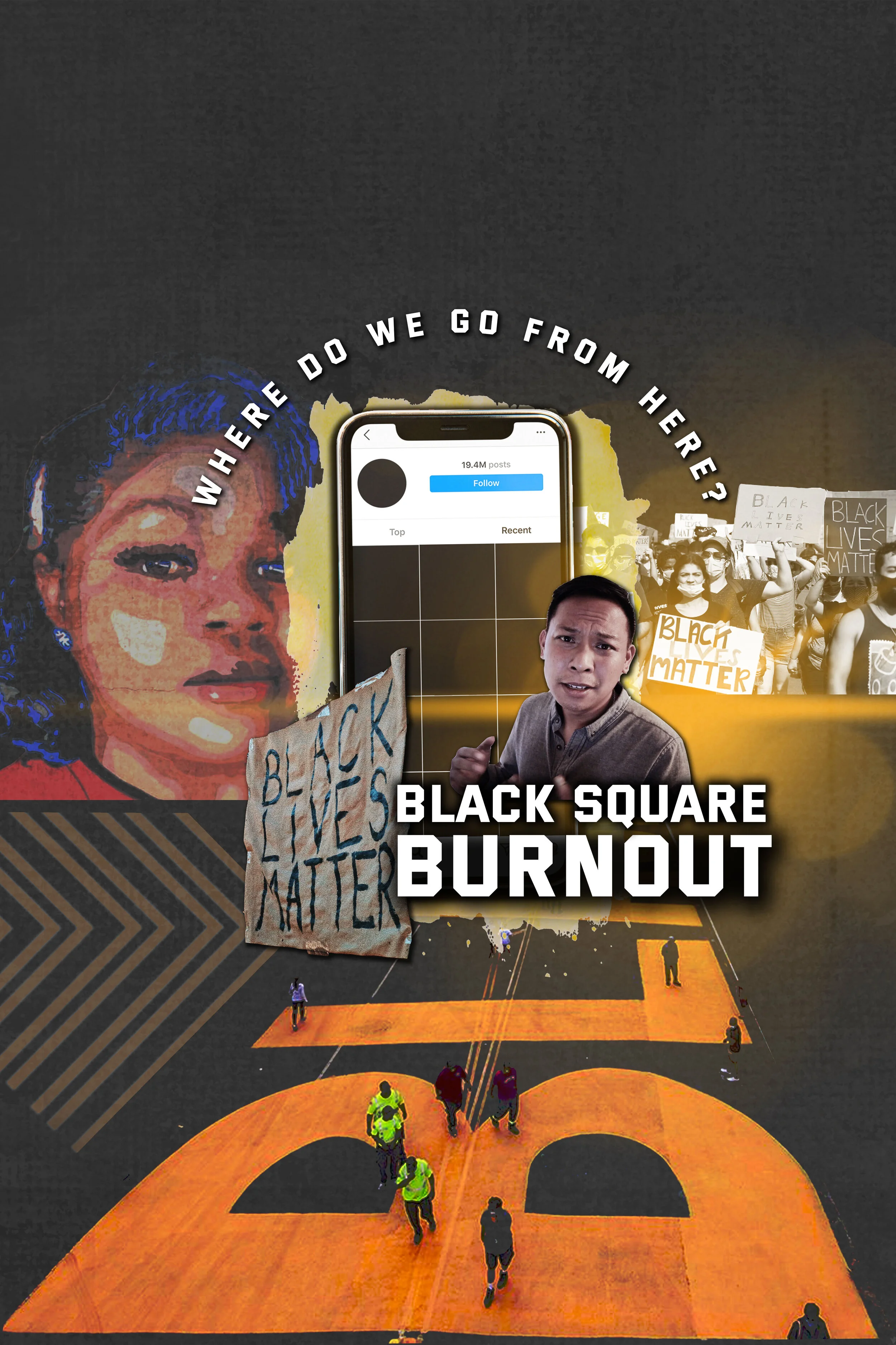 Black Square Burnout