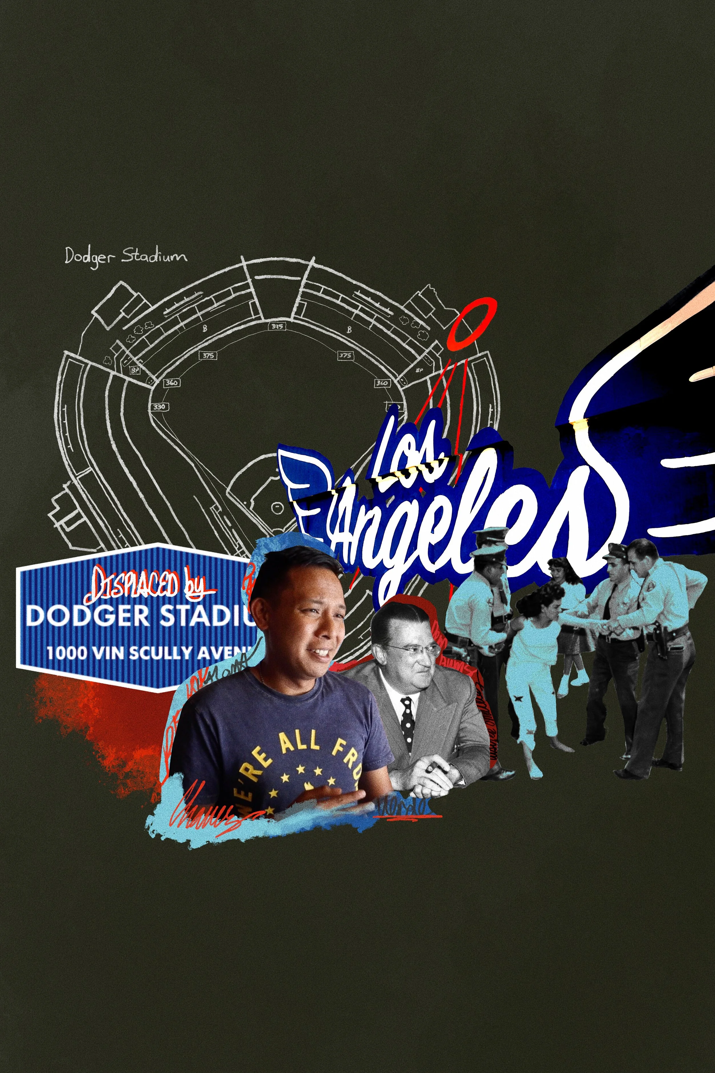 Beneath Dodger Stadium