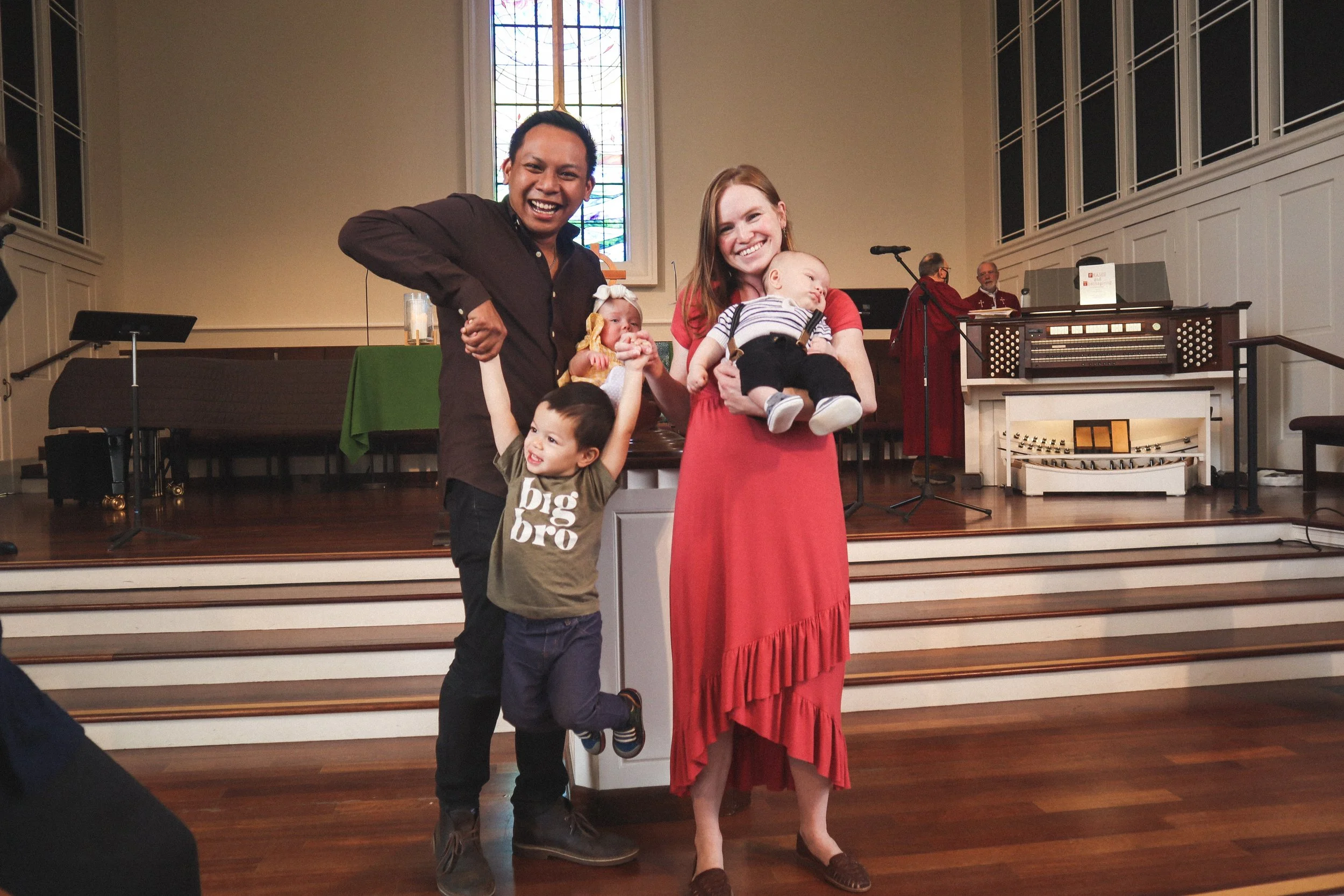 Kai &amp; Juniper's Baptism