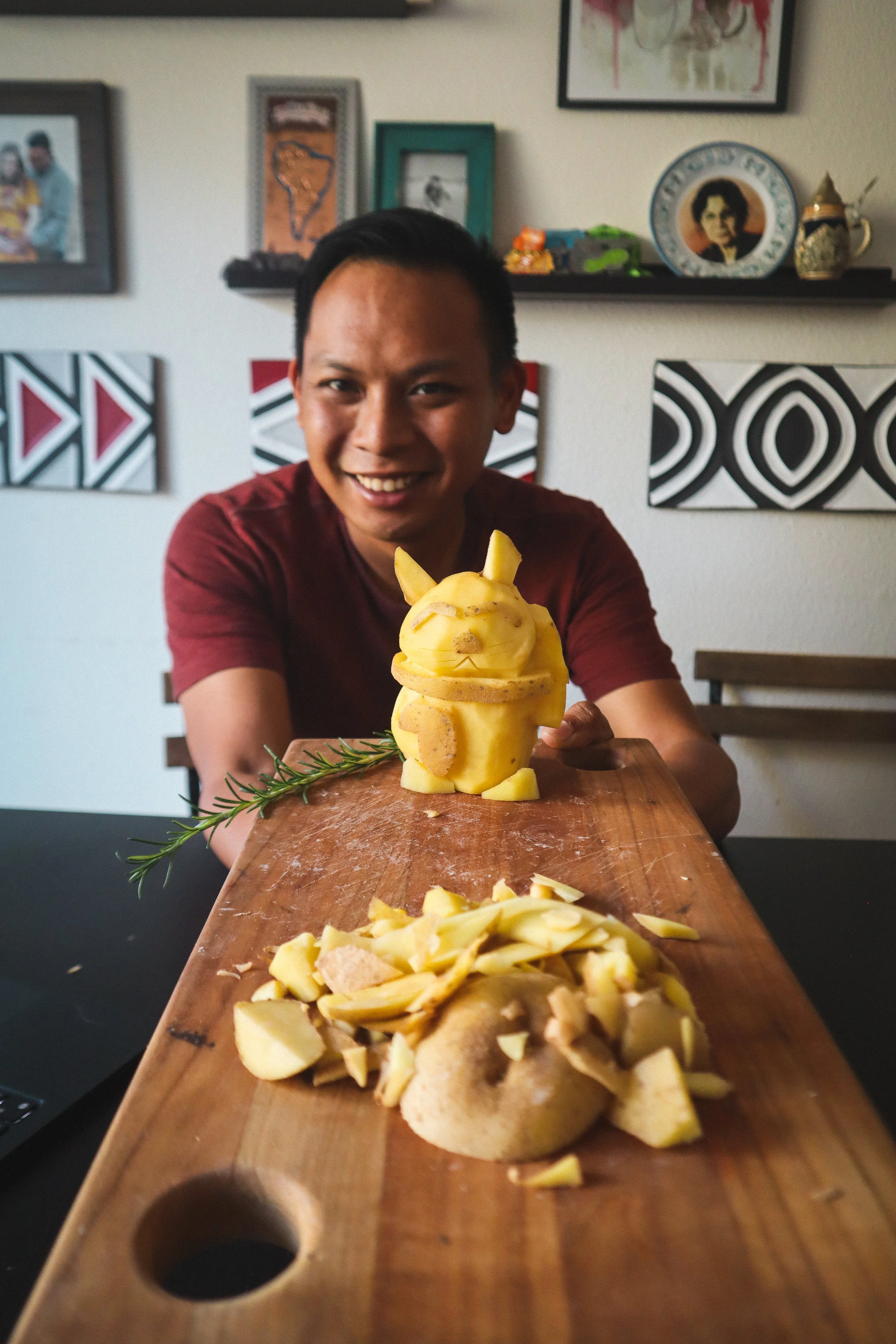 Potato Sculpting