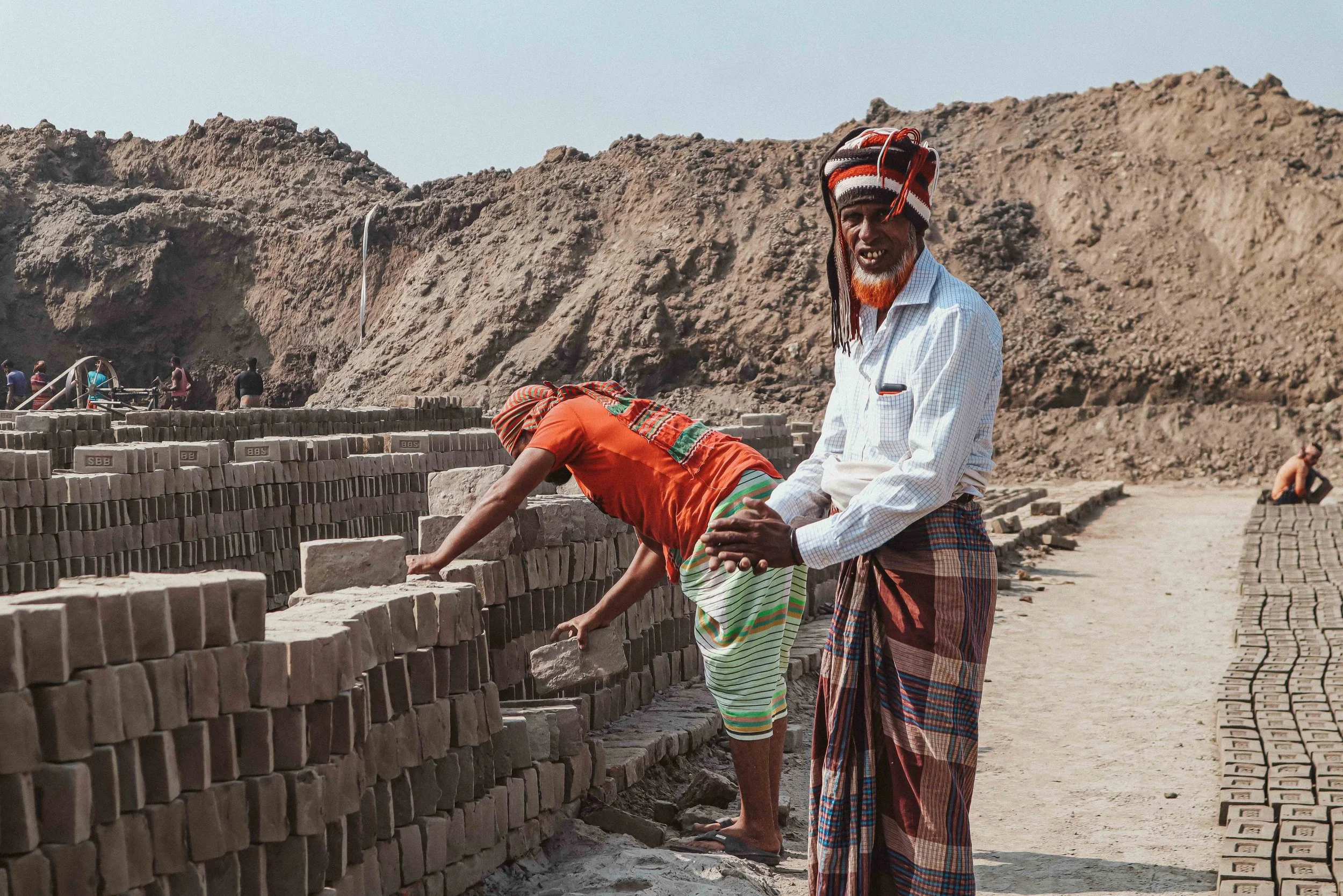 Bricklayers of Bangladesh