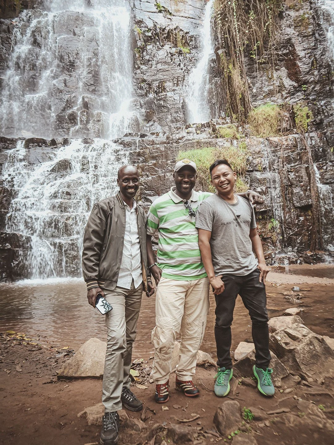 DRC Friends at Kayero Falls