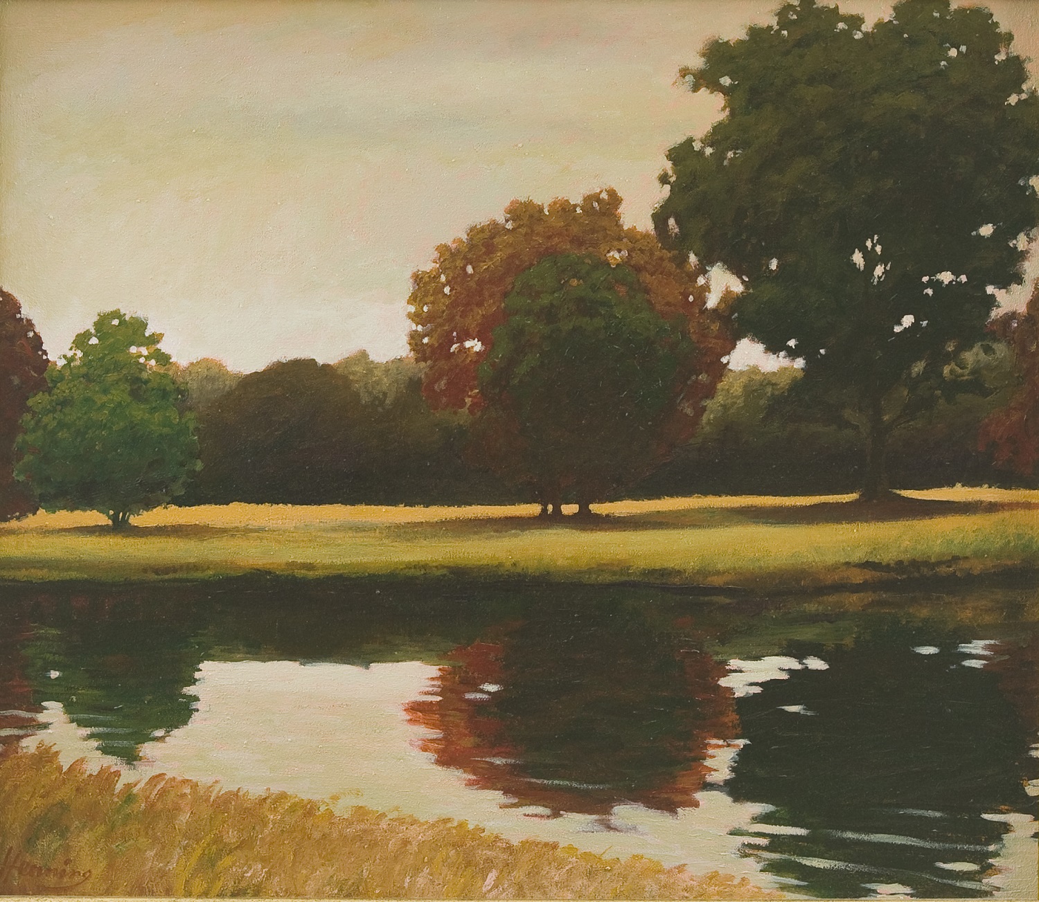 "Otter Tail River Scene" by Stephen Henning There are a limited number of giclee reproductions of this available.