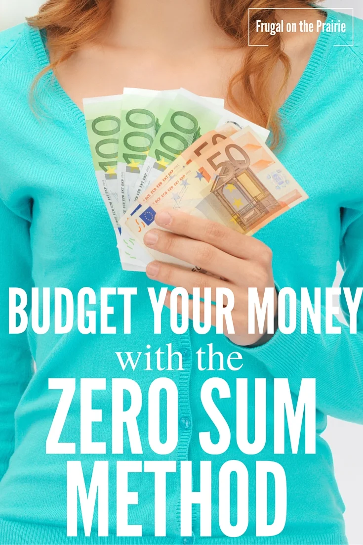 Are you tired of living paycheck to paycheck and never having any savings? Budget your money with the Zero Sum Method to take control of your spending!