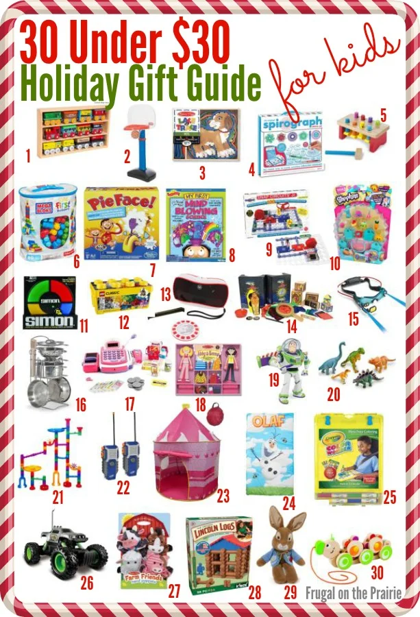 Looking for the perfect gift on a budget? Find some affordable options for your Christmas shopping list with this 30 Under $30: Holiday Gift Guide series.