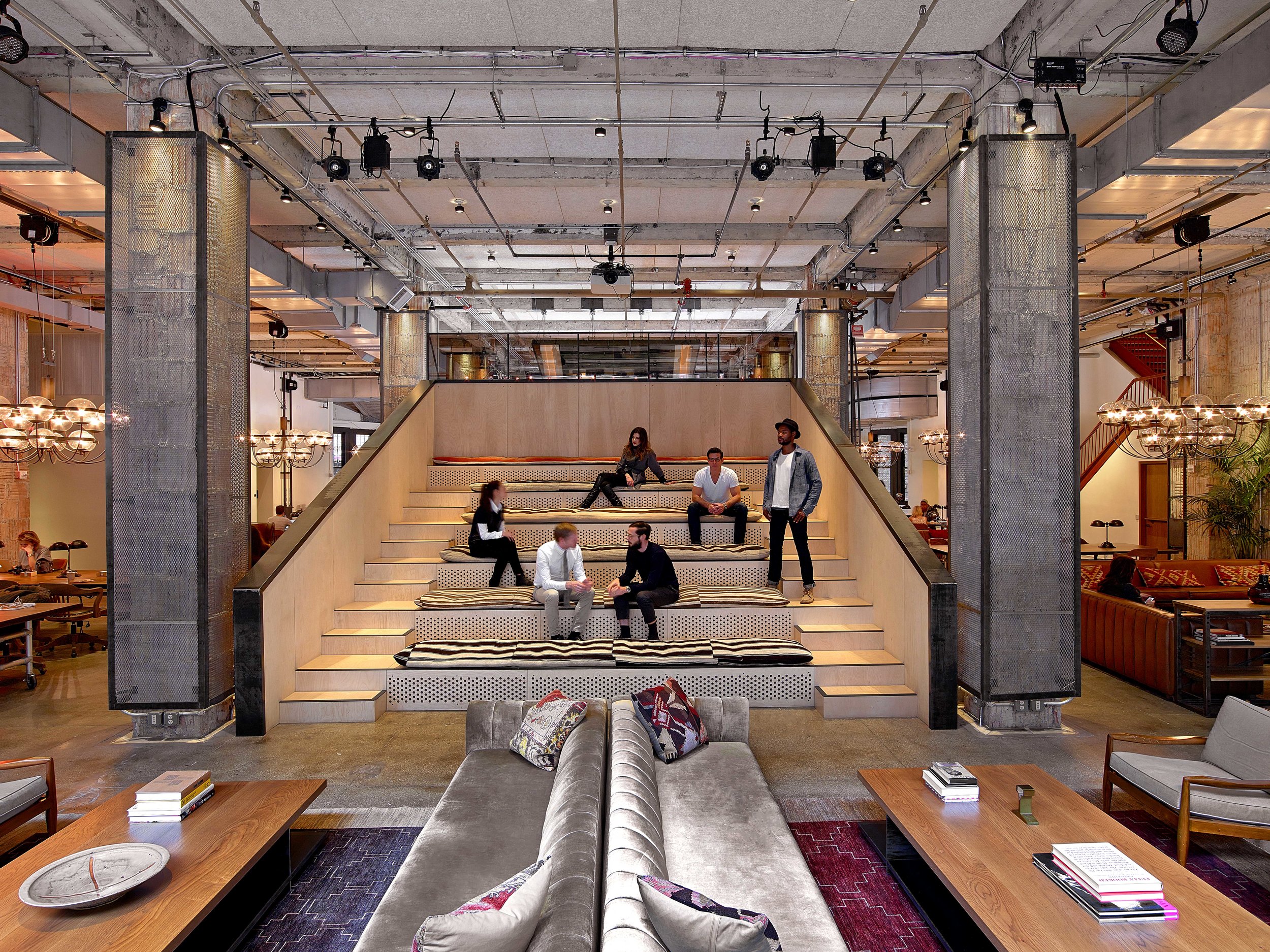 Neuehouse NY with the Rockwell Group, photo by Eric Laignel