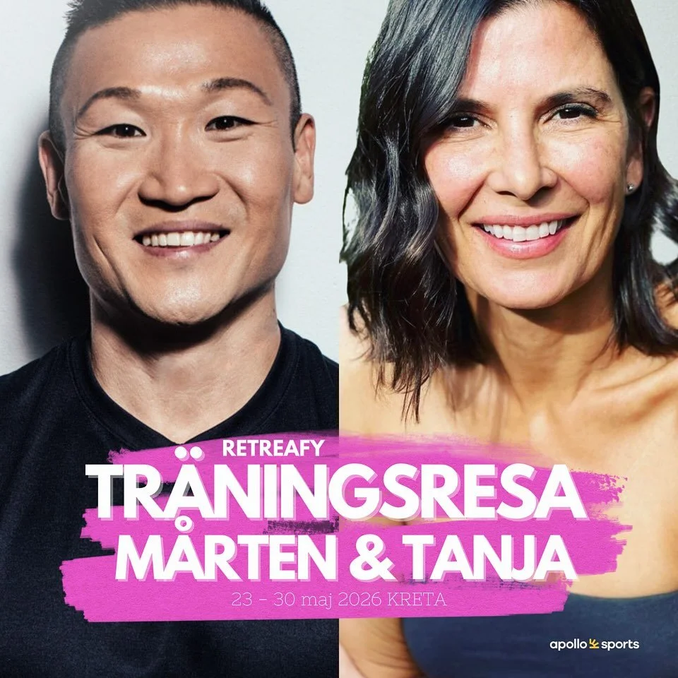 🙋🏻‍♀️DREAMTEAM🥷
•
Som jag längtar! Resan med Mårten och mig själv tar oss till solen i Maj månad och just NU får du hela 2000SEK rabatt om du bokar innan 10/15
•
✨ 23-30 Maj, 2026
✨ Kreta
✨ Träning, a