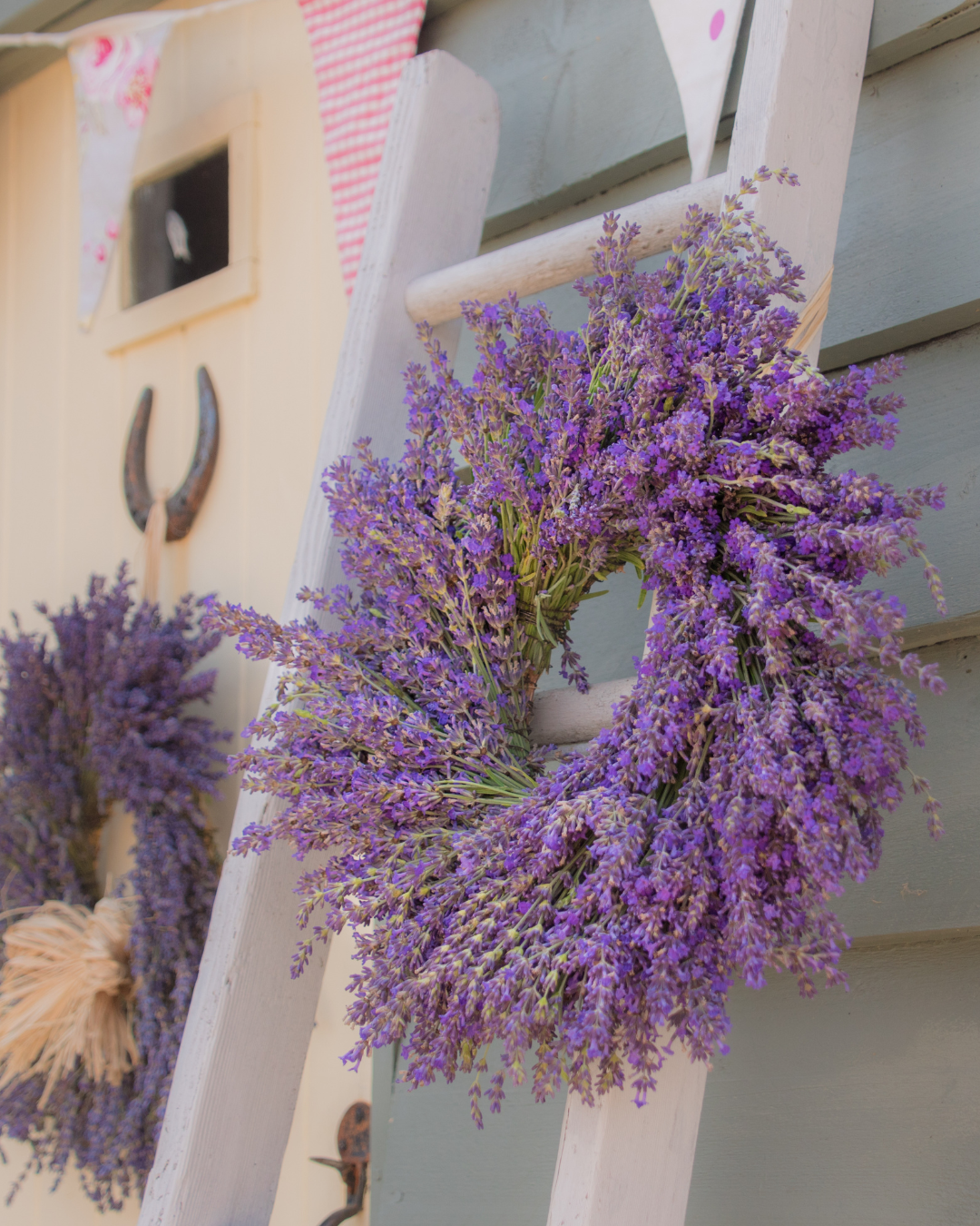 Field & Flora: Fresh Lavender Wreath Making Workshop + Farm Tour