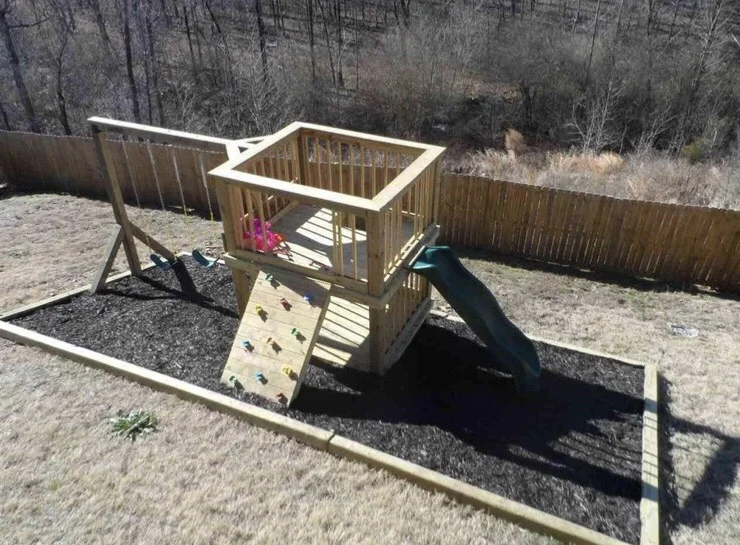 Custom Playground Built by Sowards Contracting