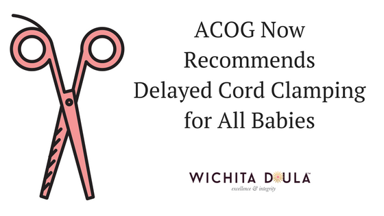ACOG Now Recommends Delayed Cord Clamping for All Babies