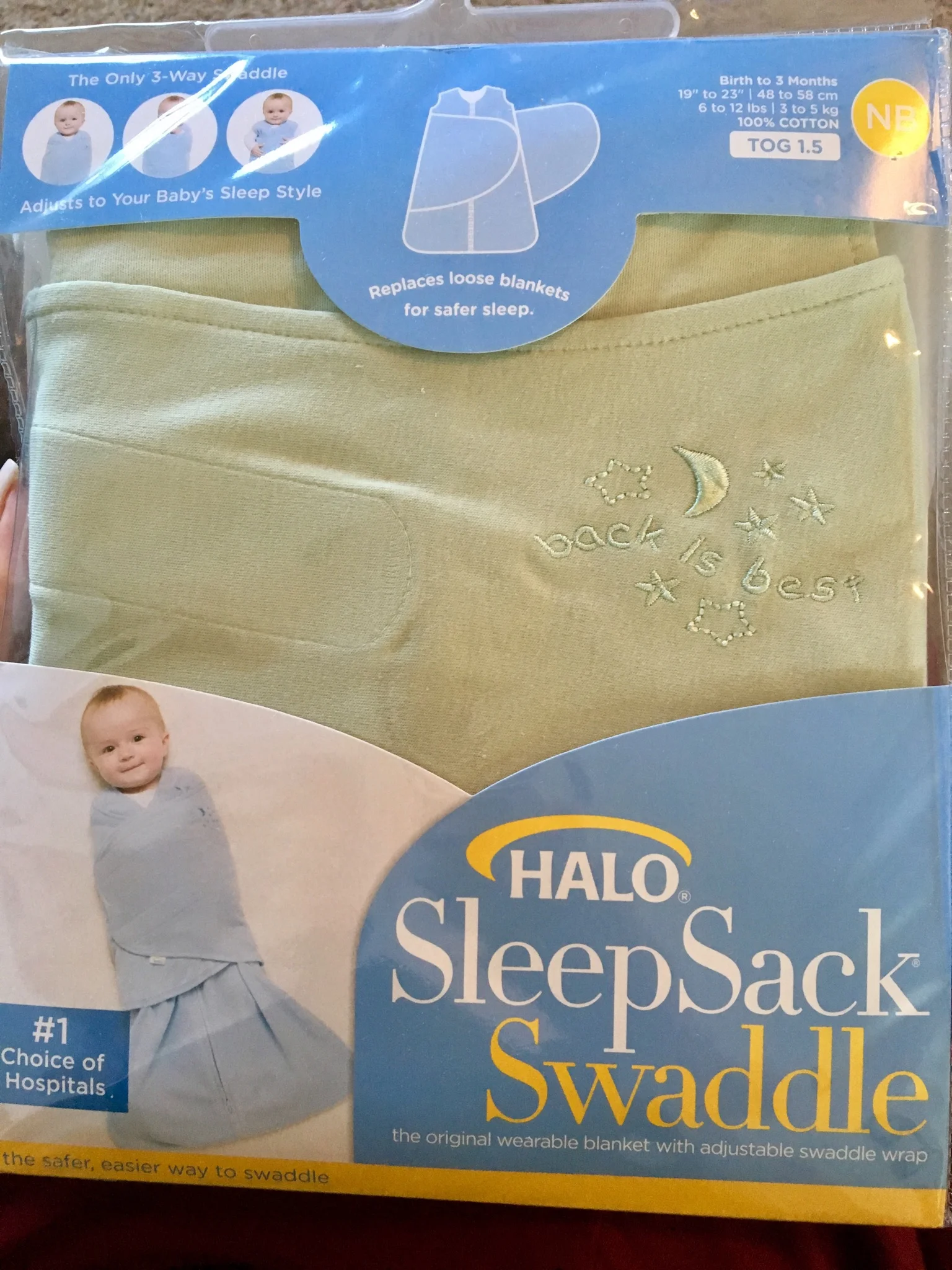 Safer Sleep for Baby with the HALO SleepSack (GIVEAWAY!)