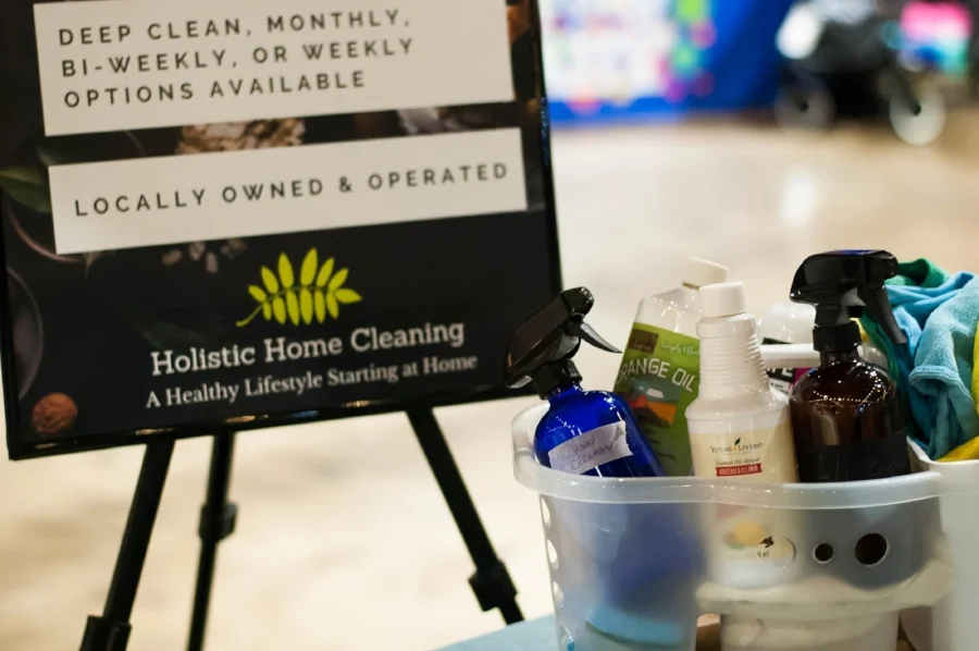 Holistic Home Cleaning, a locally-owned residential cleaning company specializing in all natural, non-toxic cleaning solutions.