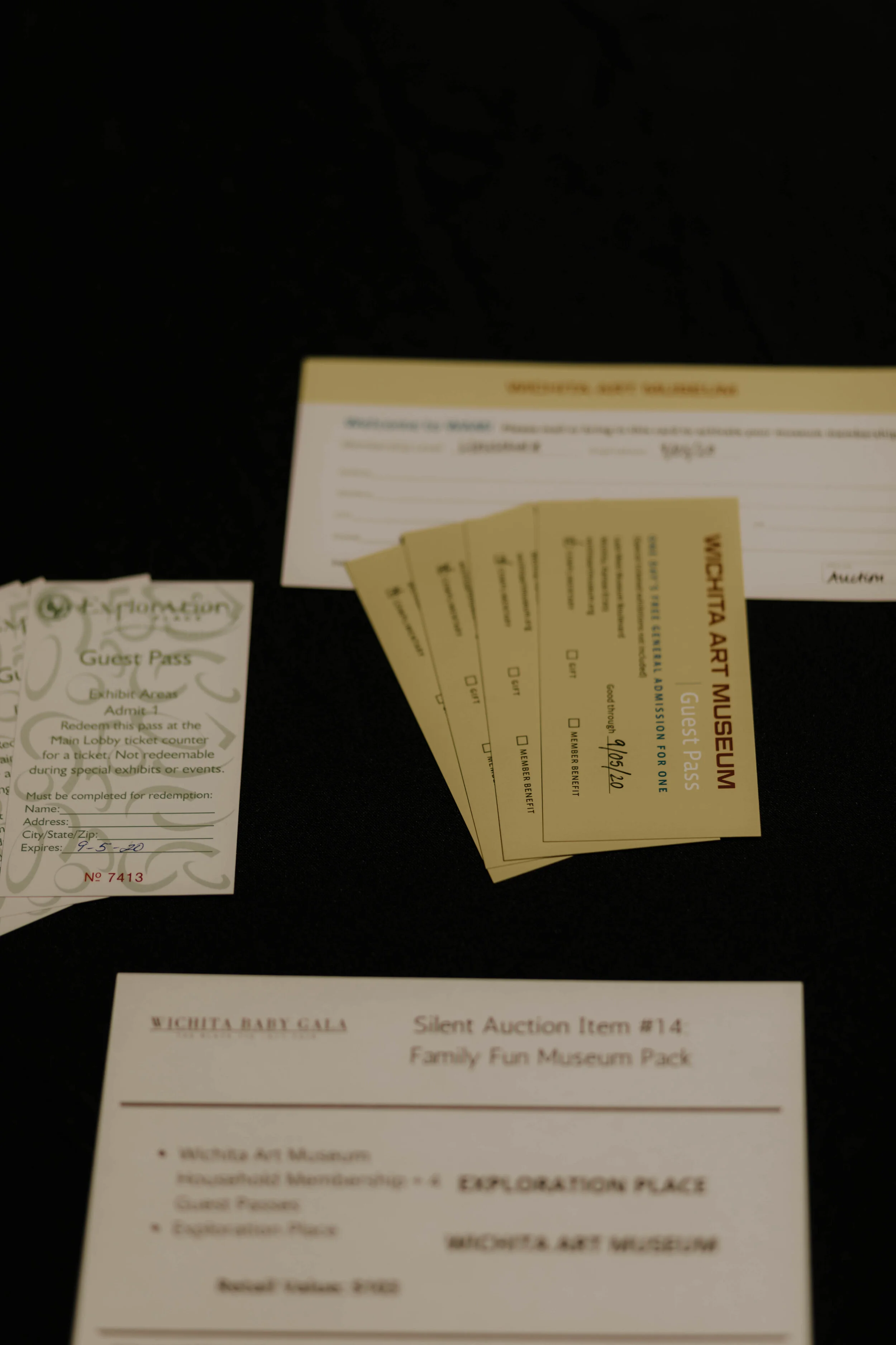 Wichita Art Museum and Exploration Place memberships!