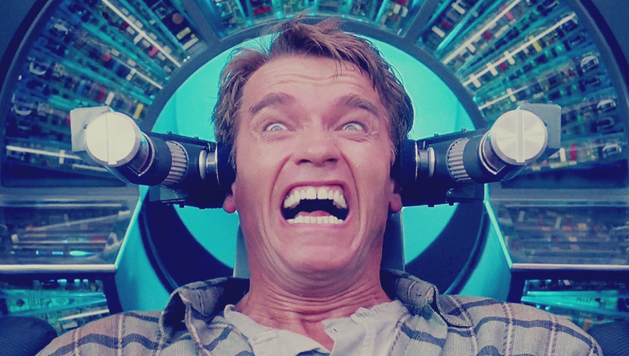 arnold schwarzenegger, total recall, kuato, inception, dream, dream movie, philip k dick, paul verhoeven