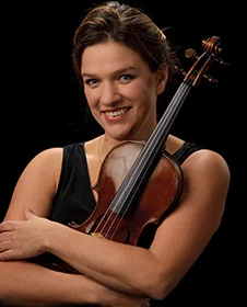 Violinist Cordula Merks; photo by Larry McDaniels
