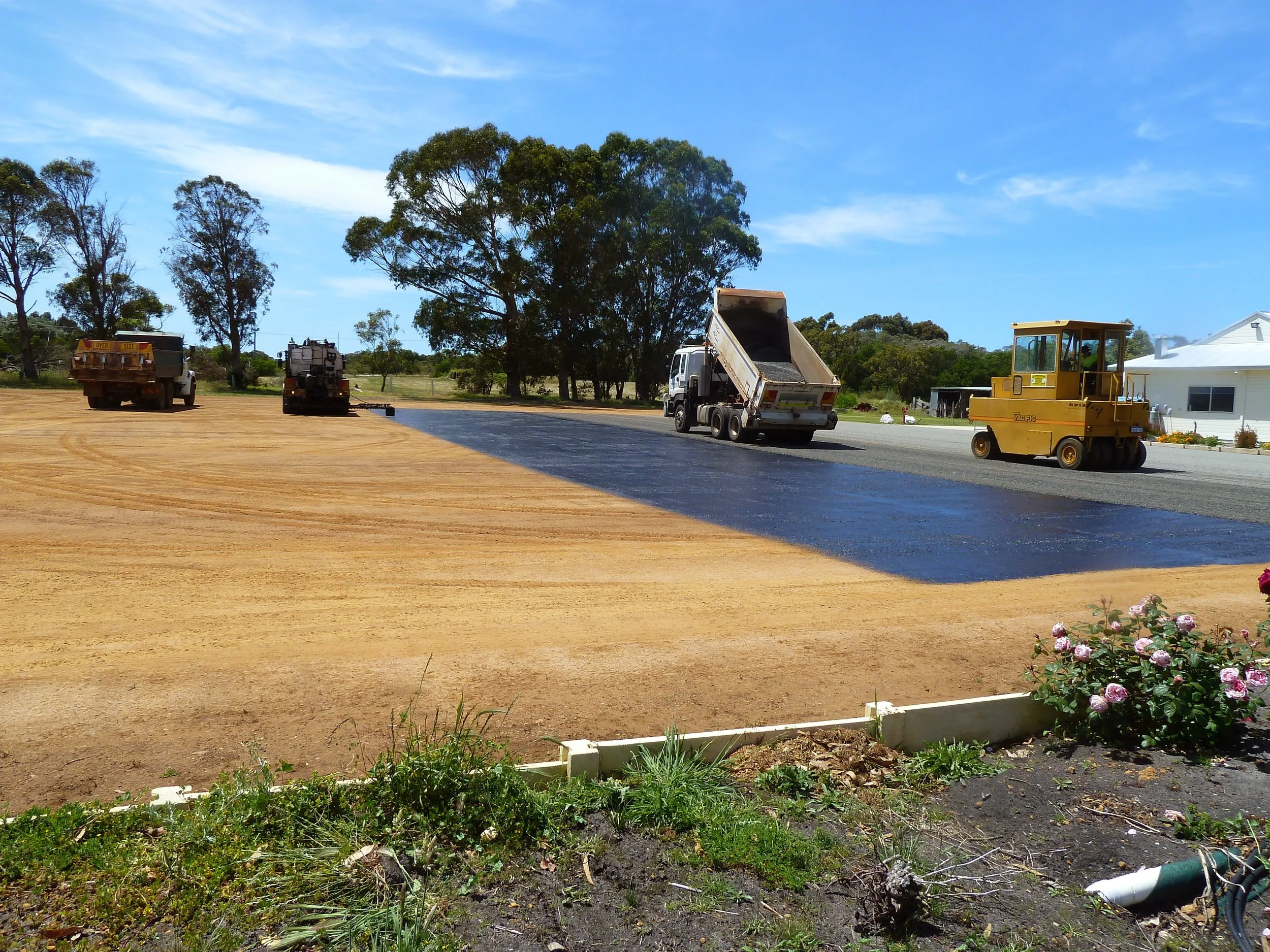 Creations Constructions car park