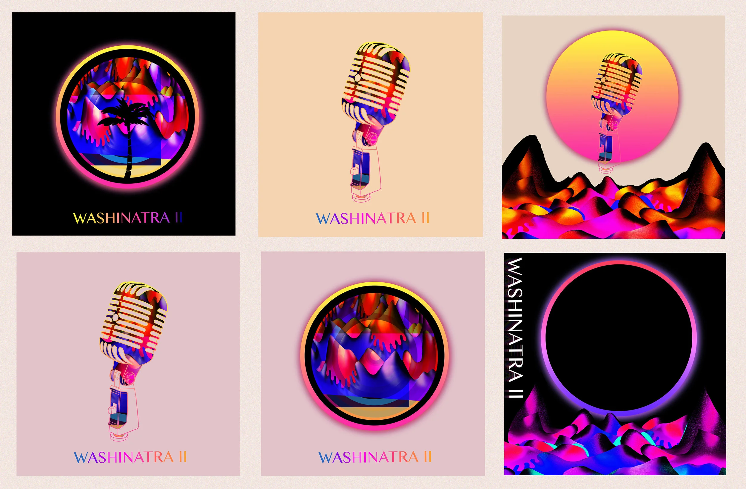 WASHINATRA II - Album direction Case Studies