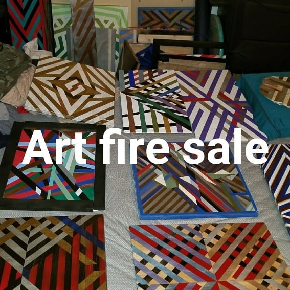 Hello everyone it about that time making that move heading to Hawaii on a new life adventure, so with that in  mind I'm having a firevsale on all my smaller art piece gpingbto be selling them for $100 and under so reach to me if you see anything you 
