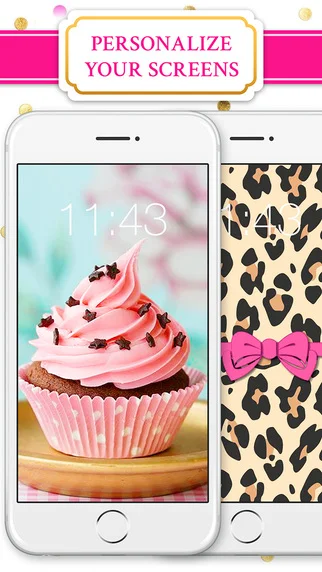 Girly Wallpapers by 10000+ Wallpapers — Tick Tock Apps