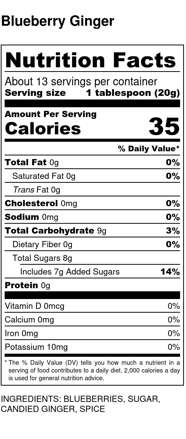 Blueberry Jam with Ginger — Cellar Door Preserves