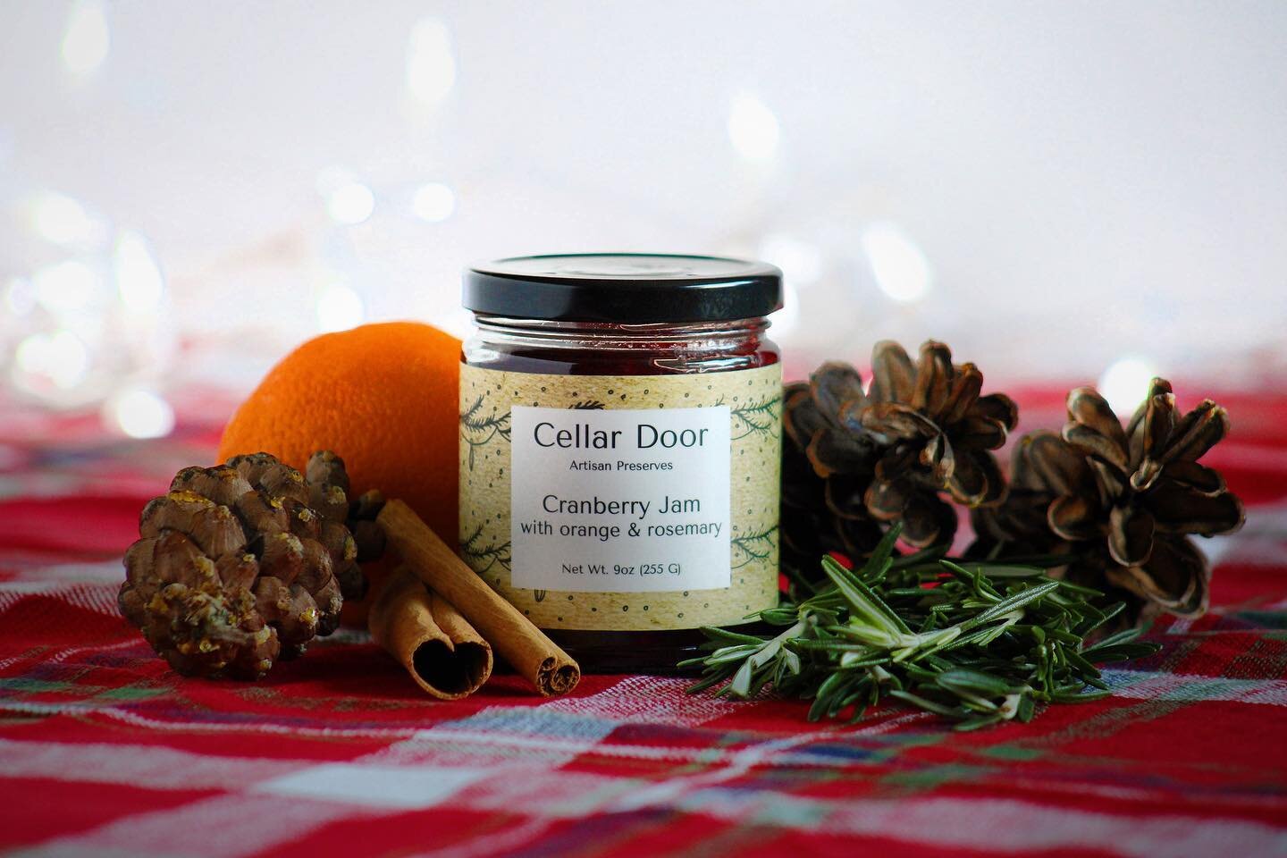 Halloween is behind us and we&rsquo;re onto the next thing! It&rsquo;s the Holiday season here at Cellar Door Artisan Preserves 🎄🎅🏻🎄 

Now available on our website is our Holiday Seasonal Flavor - Cranberry Jam with Orange and Rosemary. 

We know