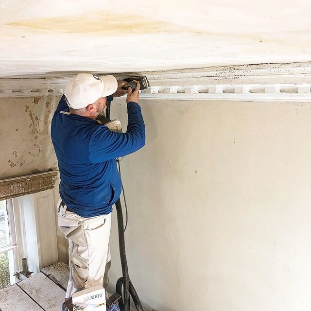 Listed building project this property had stood empty for over ten years so a Challenge to deal with mould , damp crumbling substrates but we love a Challenge preparation is key on all jobs The great thing is even on historical projects we still use 